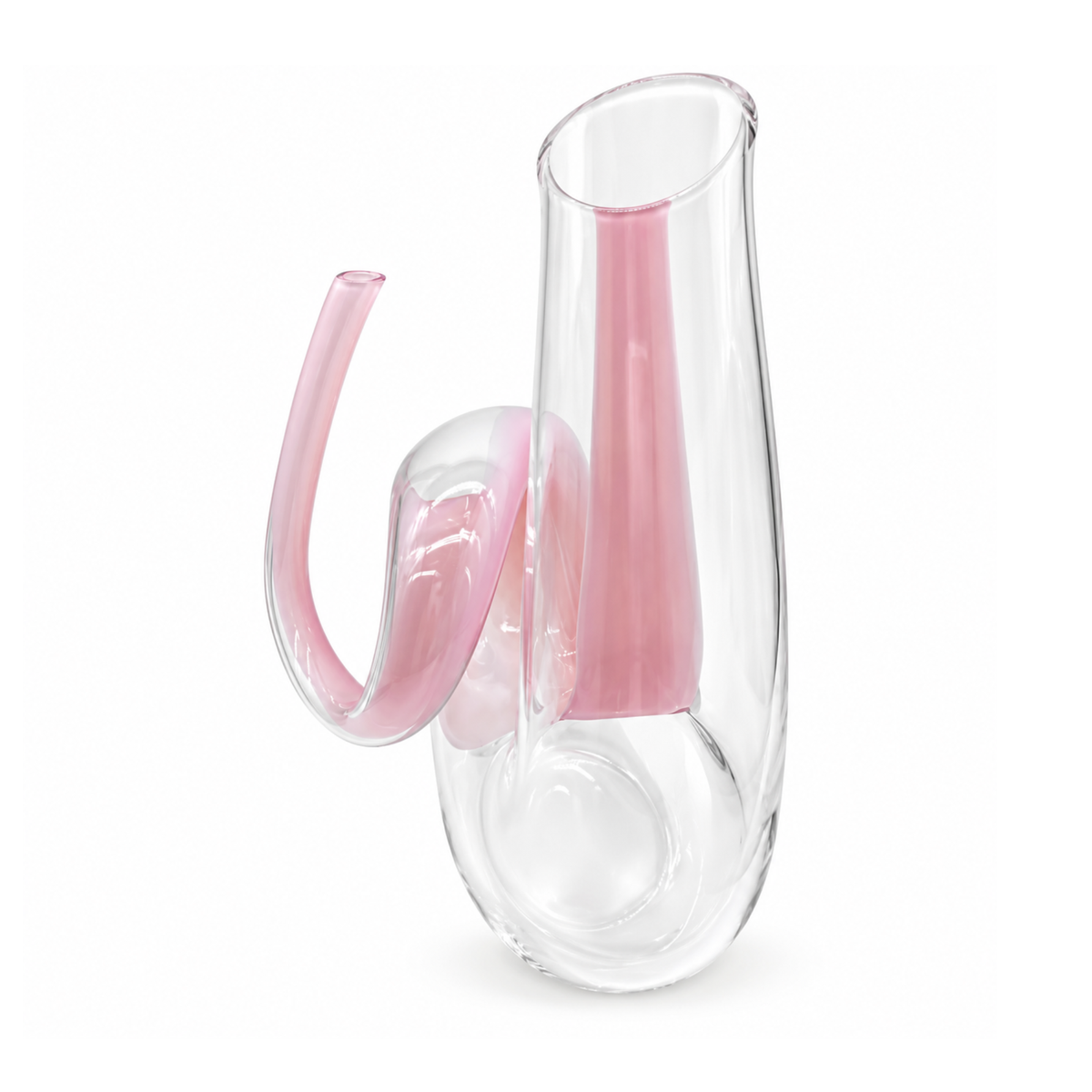 Curly Decanter in Pink - Mini