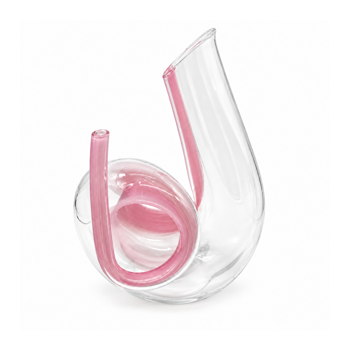 Curly Decanter in Pink - Mini