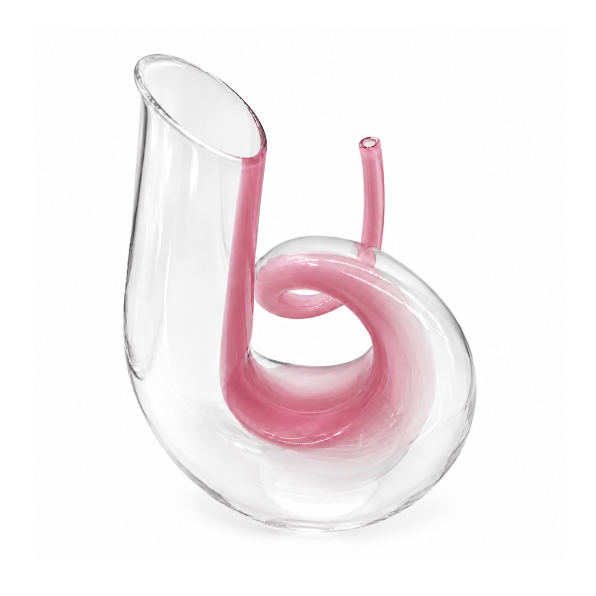 Curly Decanter in Pink - Mini