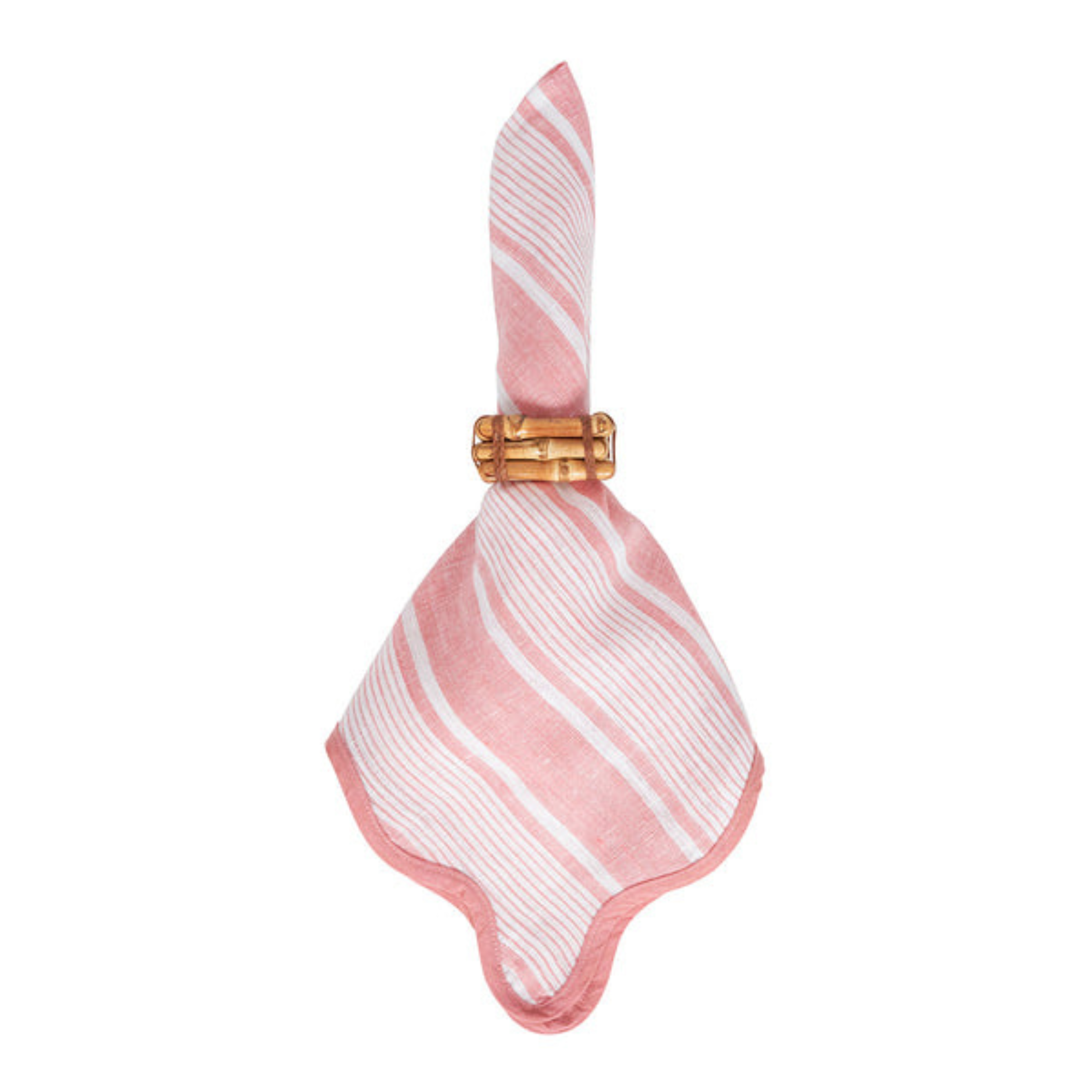 #color_Coral | Cabana Stripe Napkin - Set of 4