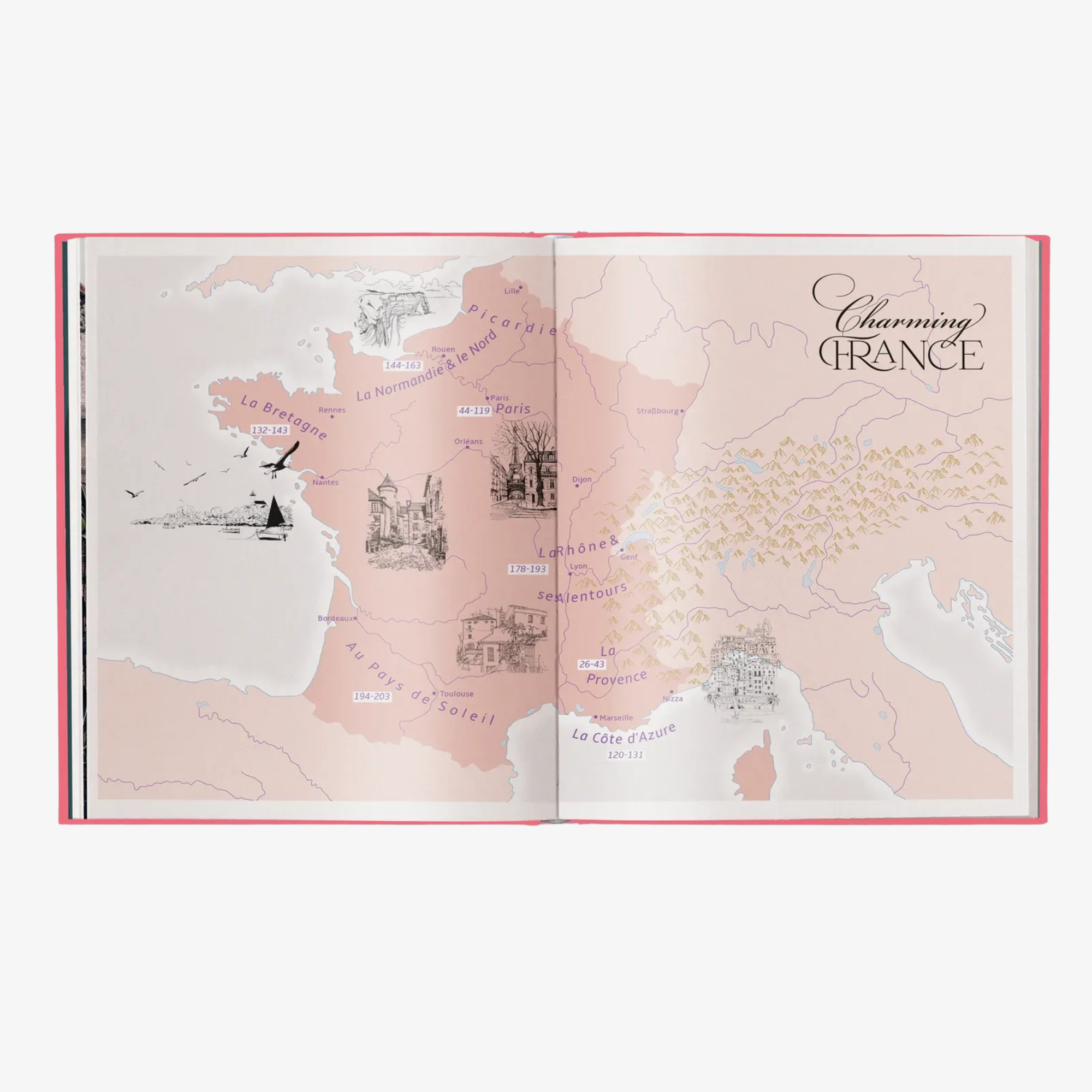 Charming England & France Set