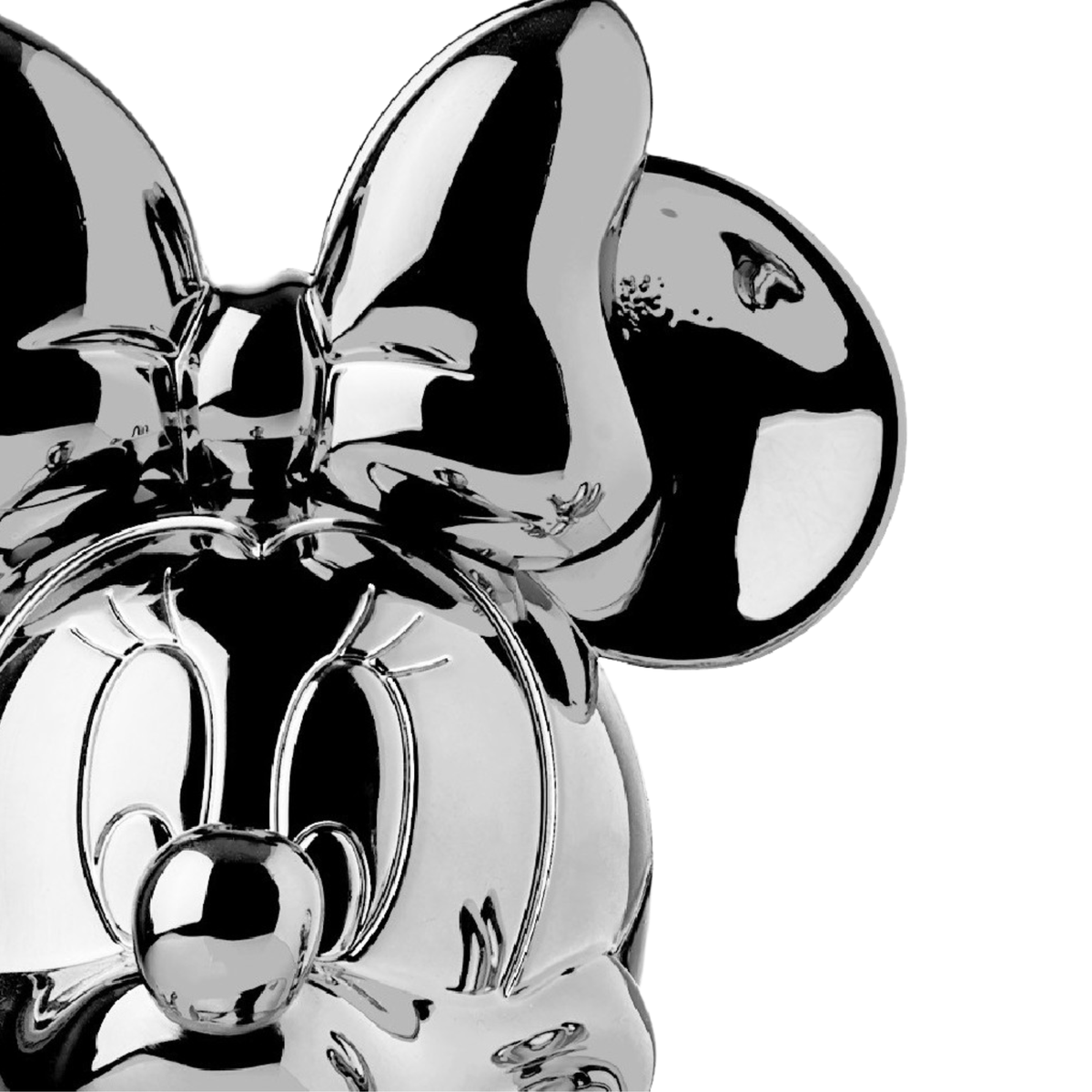 Minnie Welcome Chrome Silver - Small