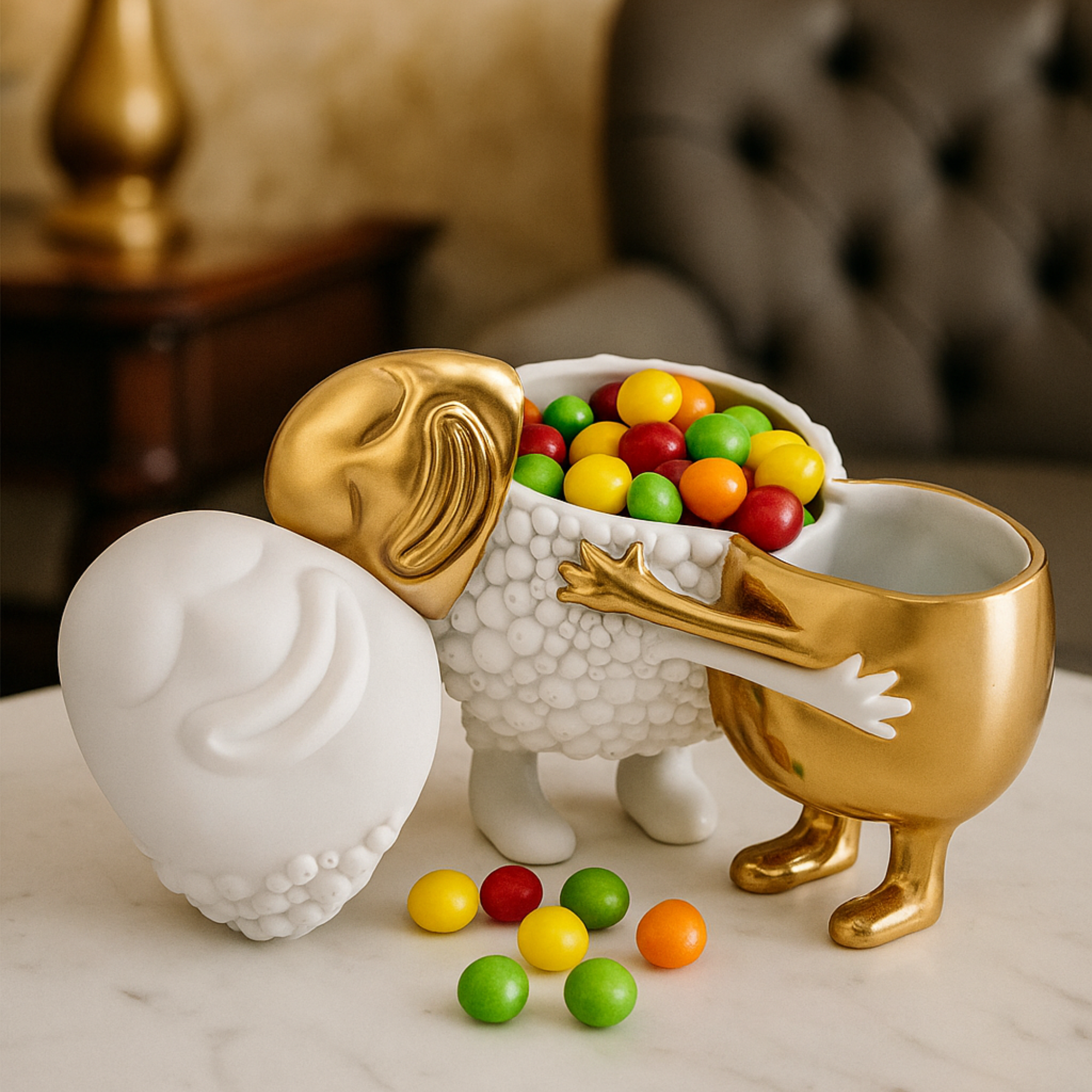 Haas Huggers Box - White