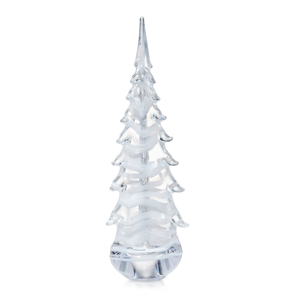 Snowdrift Evergreen Glass Tree