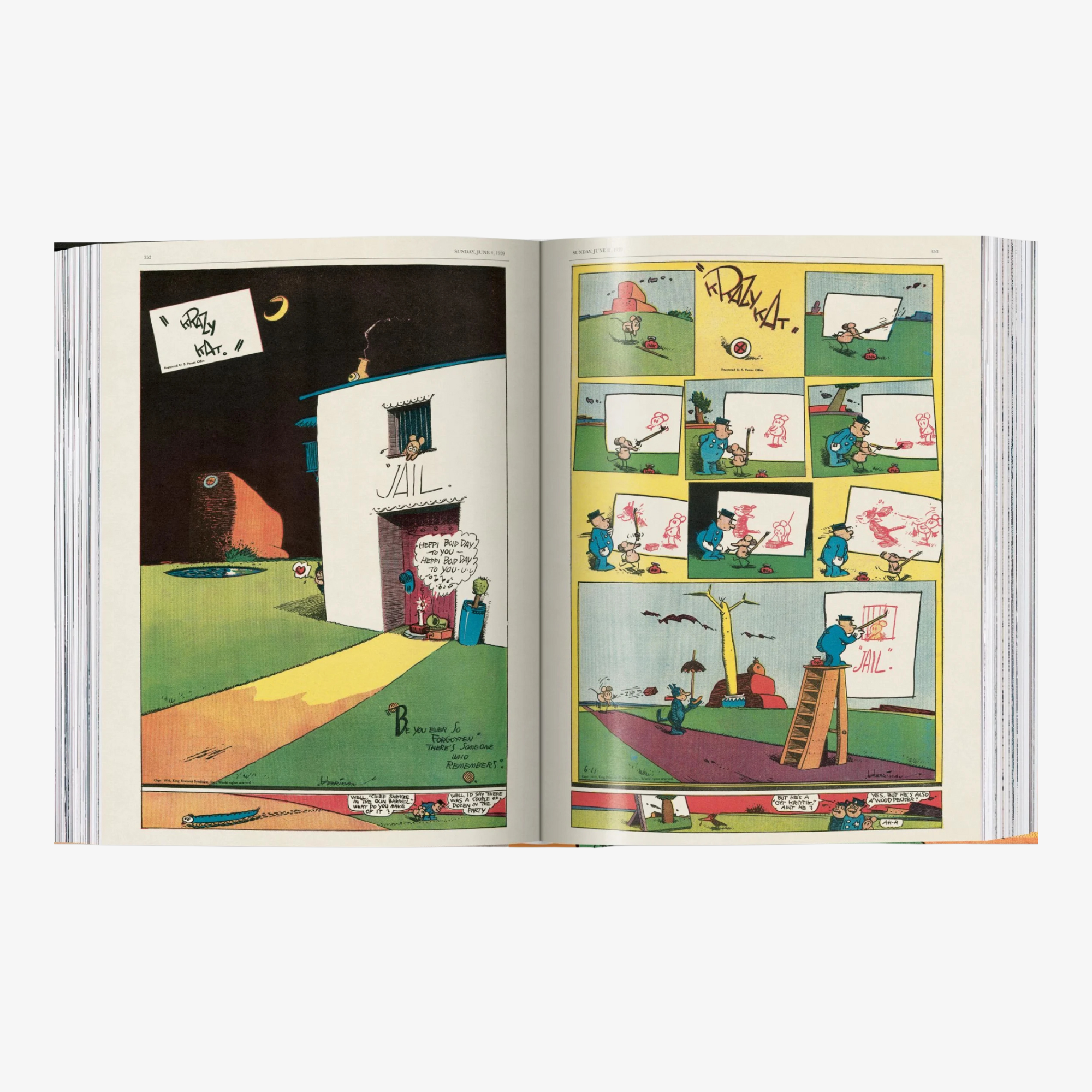 George Herriman Krazy Kat The Complete Color Sundays, 1935-1944