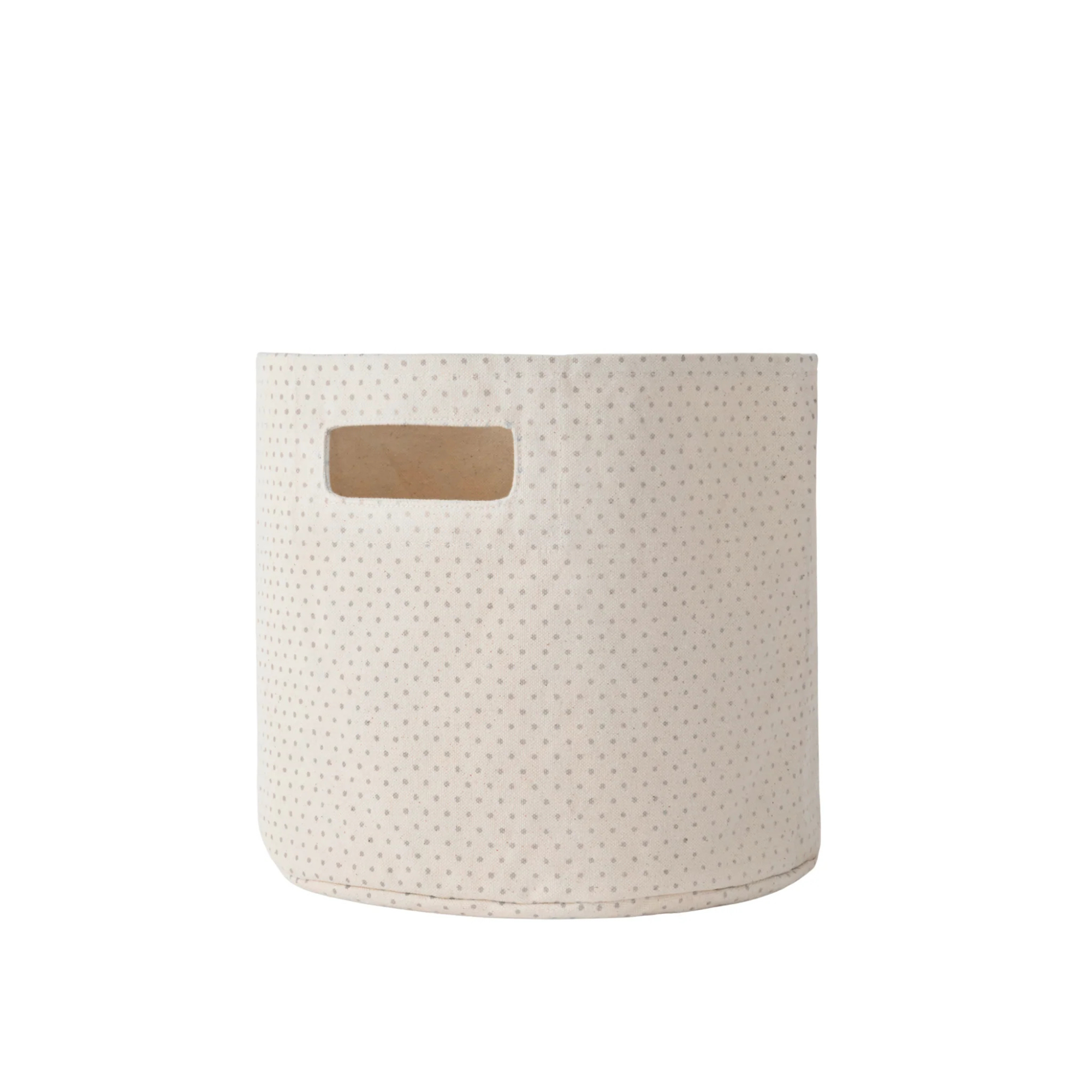 10" Printed Pin Dot Pint Basket