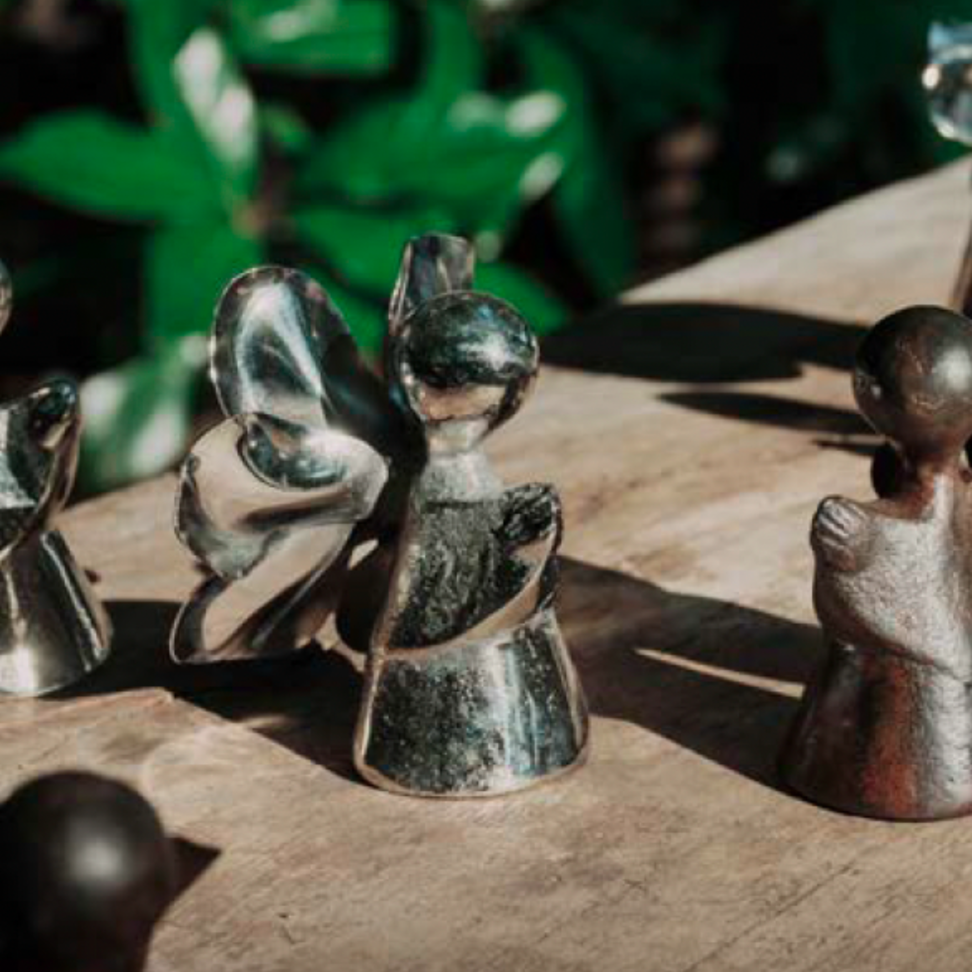 Florecita Angel in Nickel