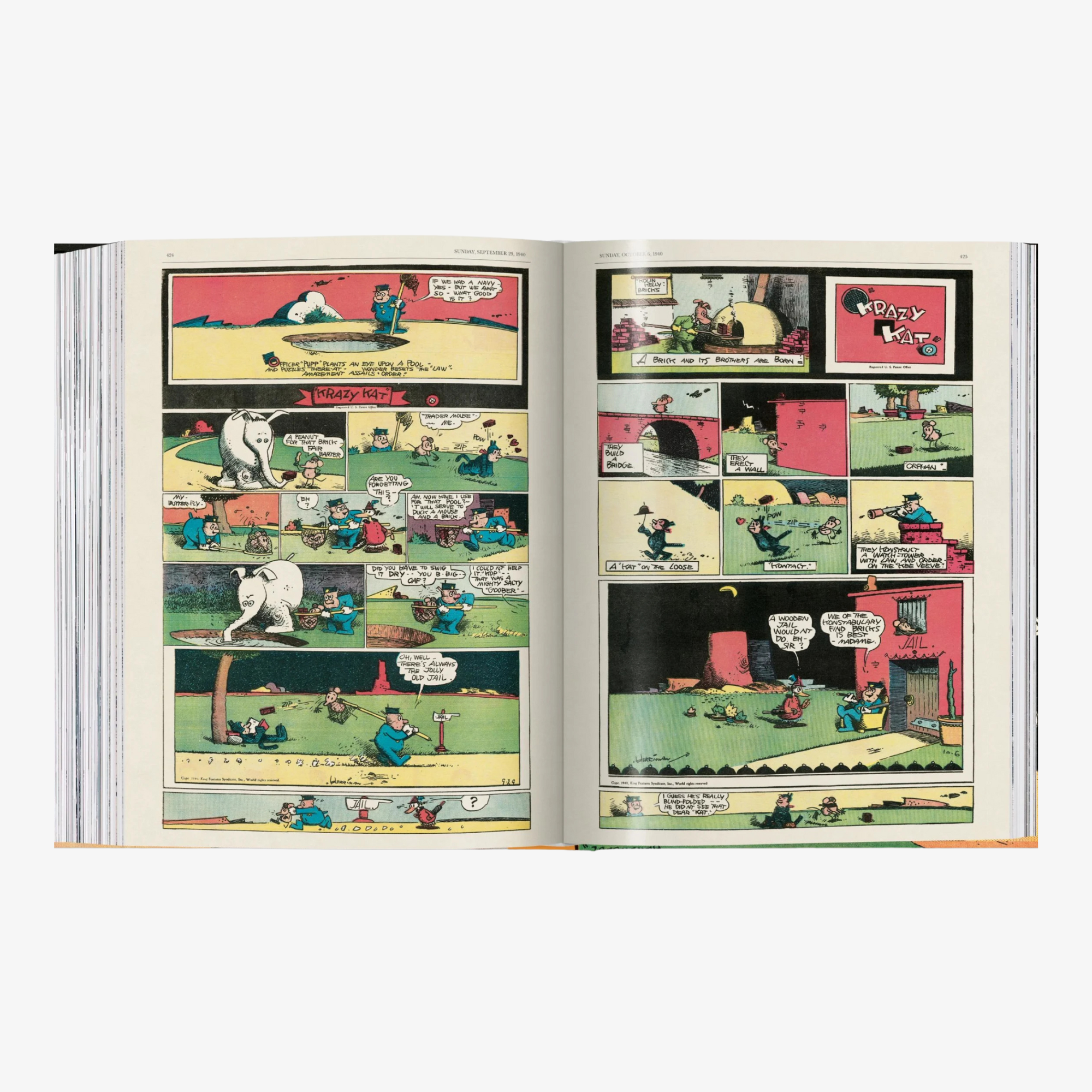 George Herriman Krazy Kat The Complete Color Sundays, 1935-1944