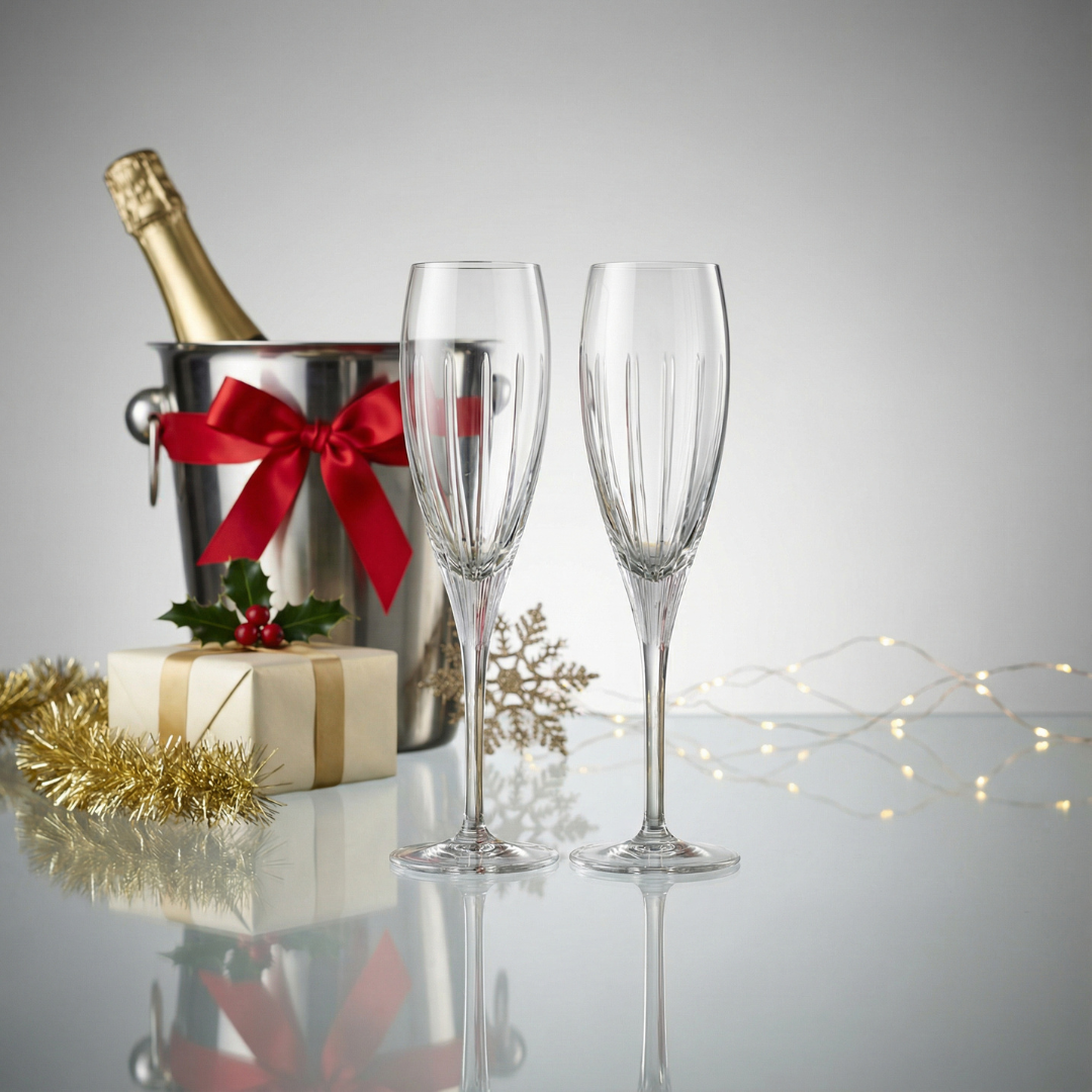 Iriana Crystal Champagne Set