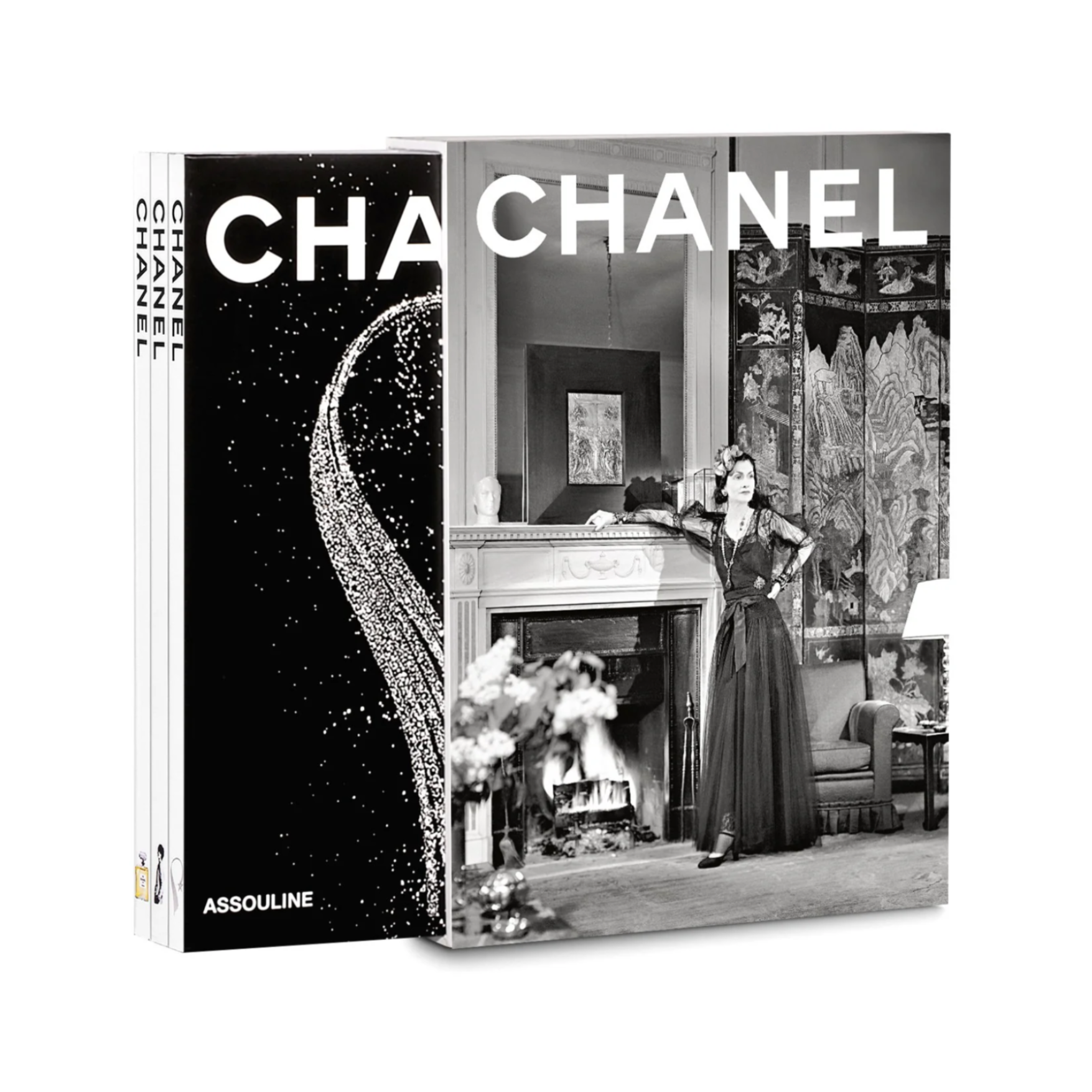 Assouline Chanel 3-Book Slipcase | Maison & Tavola Assouline Chanel 3-Book Slipcase | Maison & Tavola