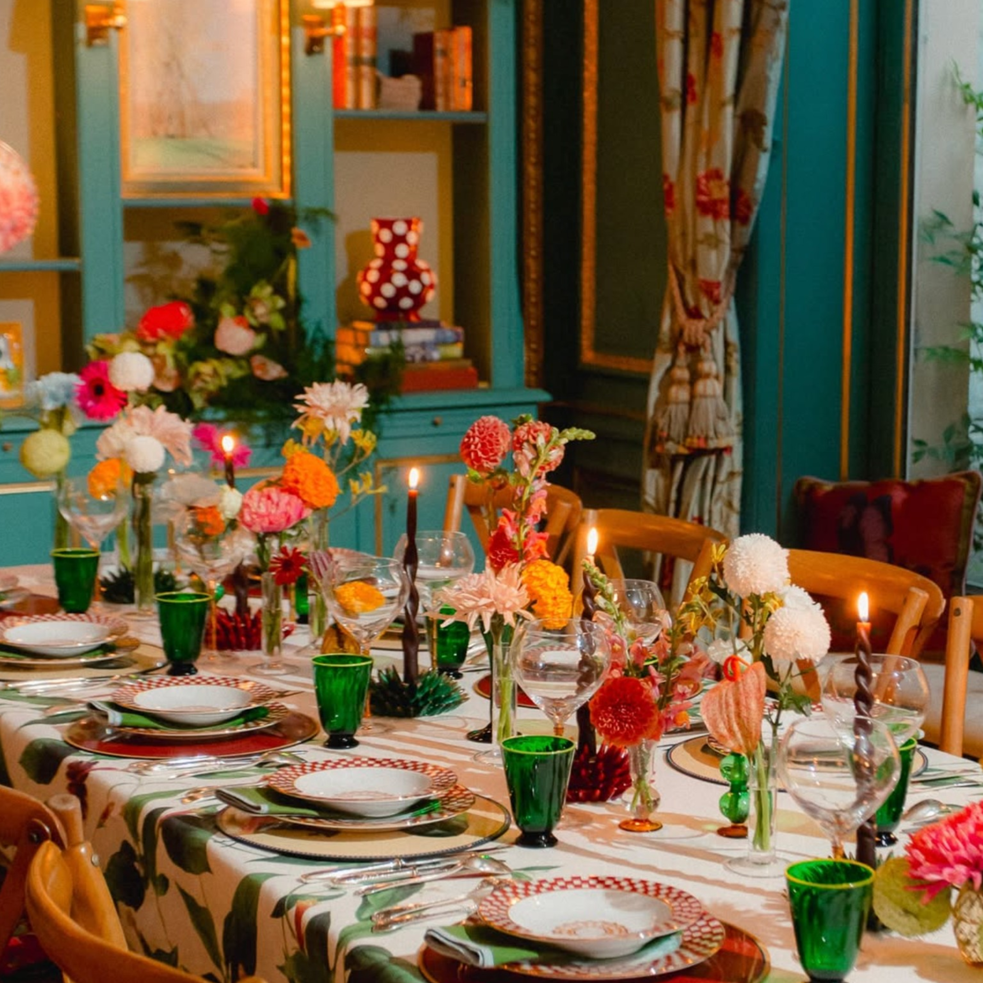 Apollo Brick Dinner Plates - Set of 4