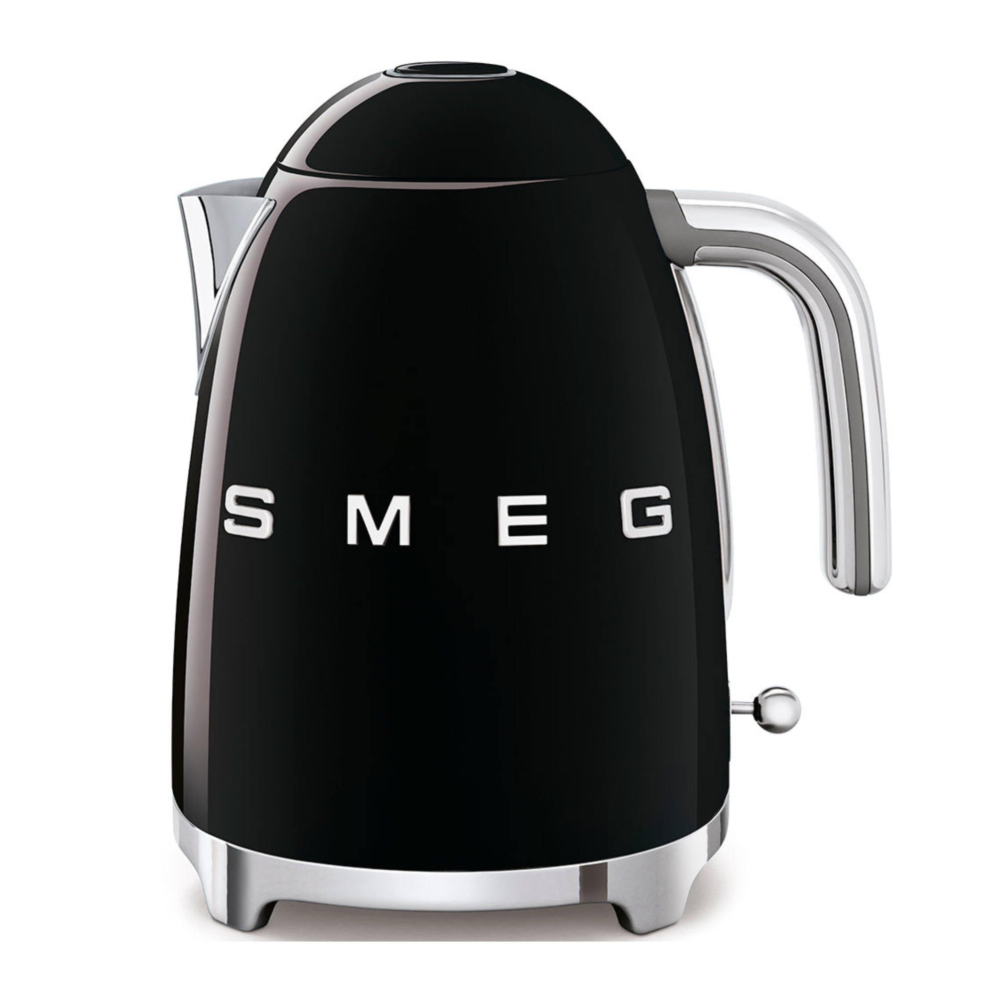 #color_Glossy Black | 50s Retro Style Electric Kettle