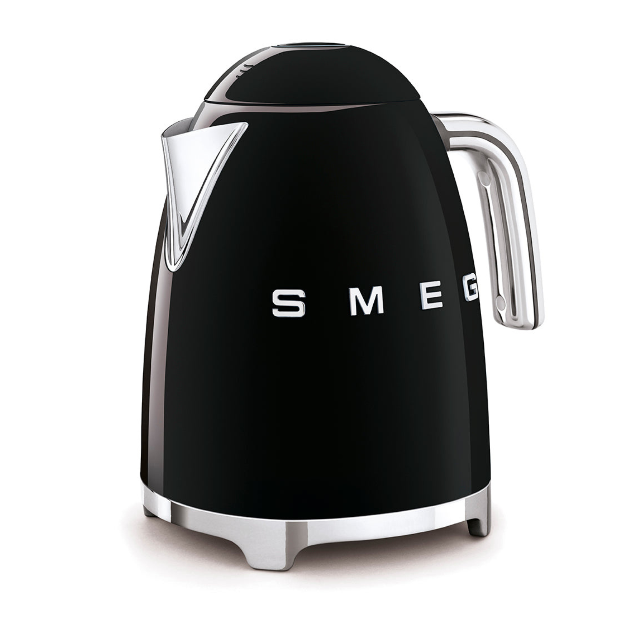 #color_Glossy Black | 50s Retro Style Electric Kettle