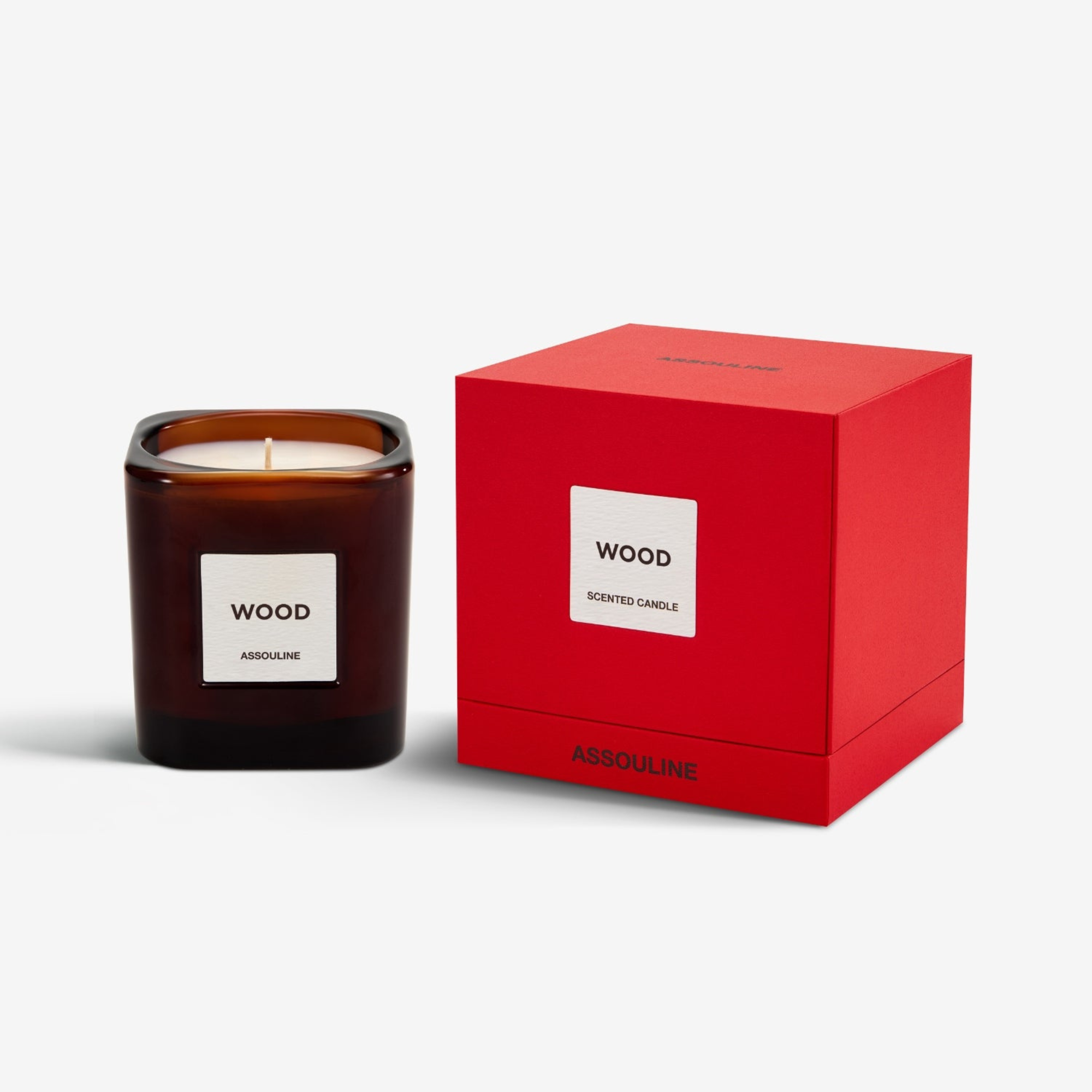 Library Candle - Wood