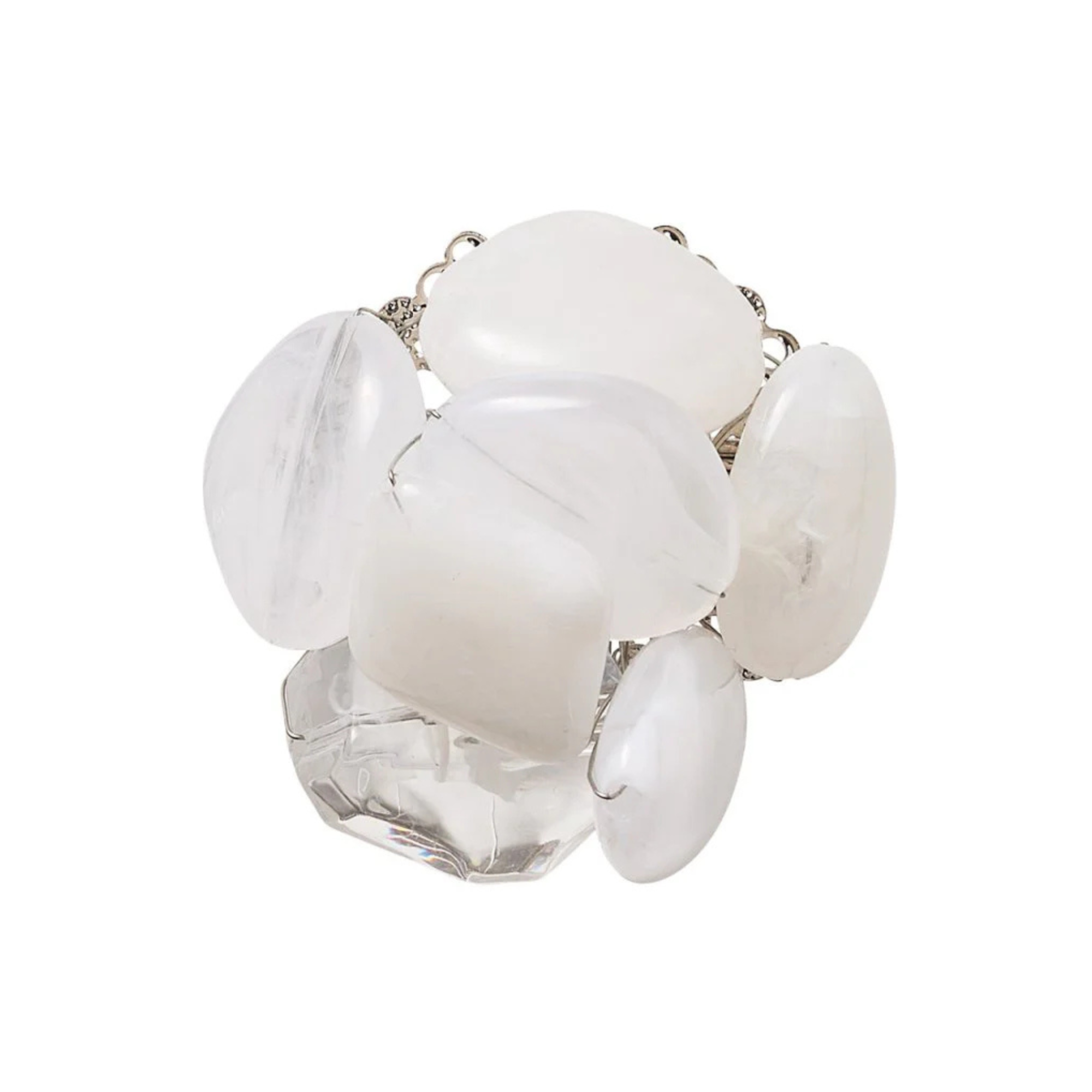 Sea Stone Napkin Rings - Set of 4
