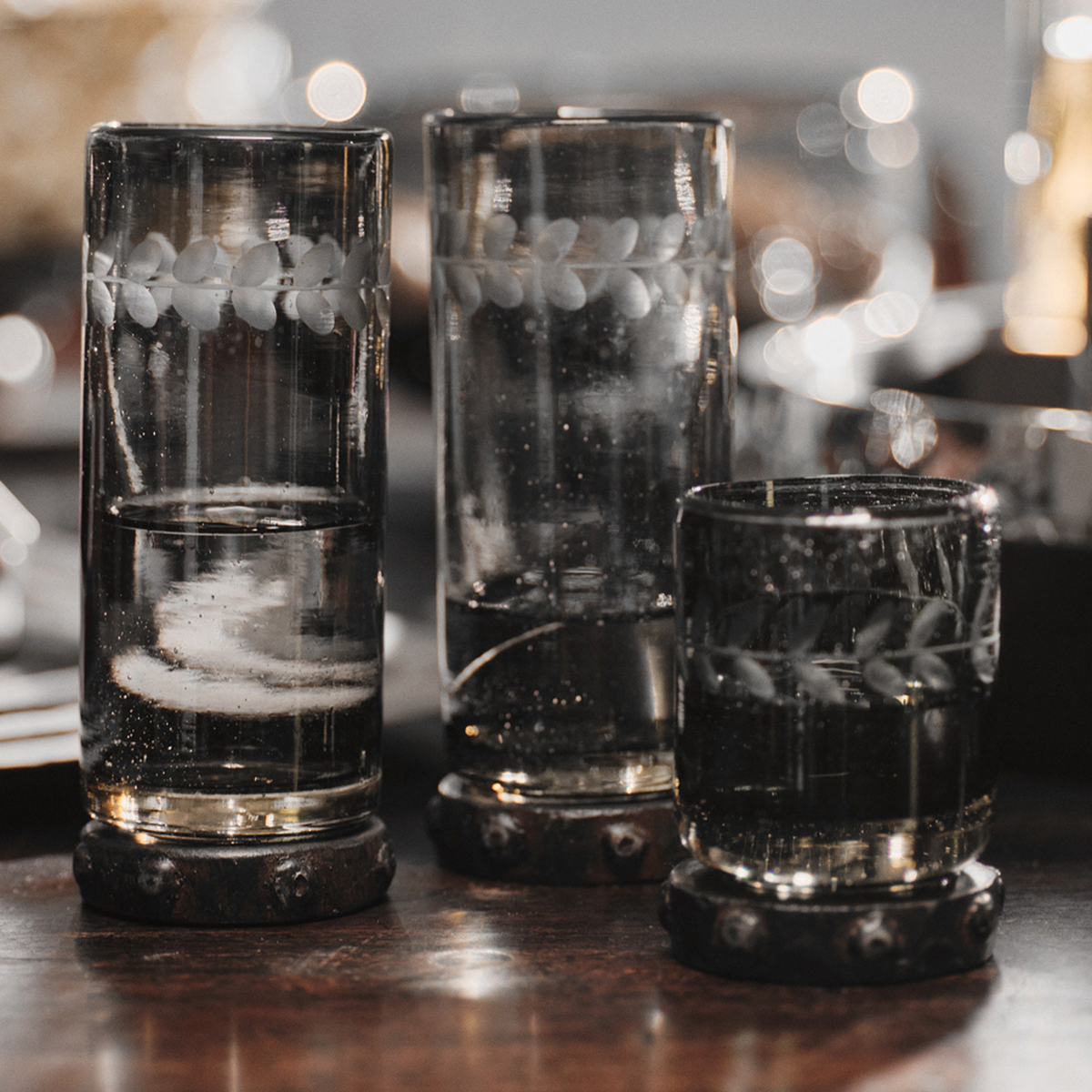 Zackshot Glass Smoke | Maison & Tavola