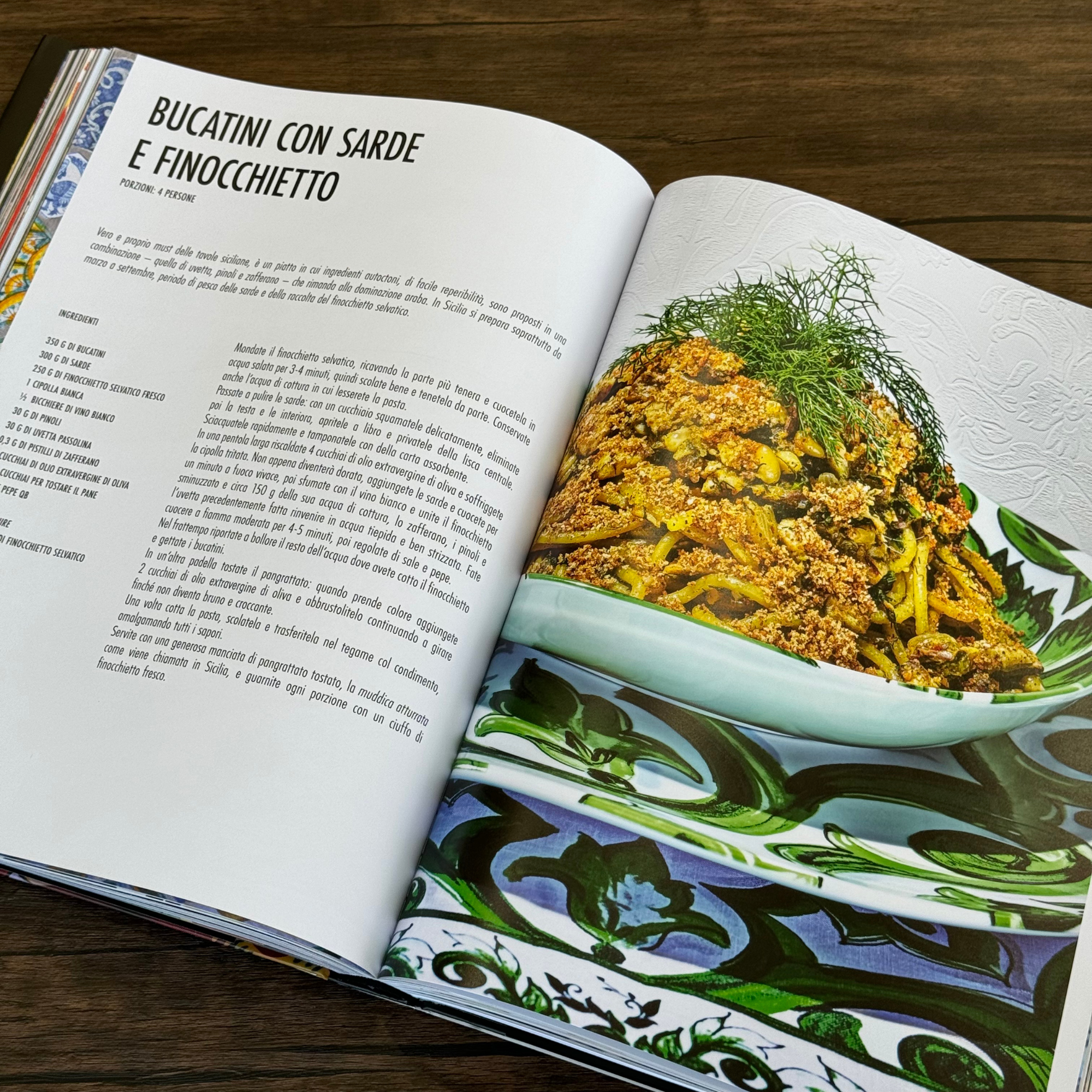 Dolce & Gabbana x SMEG - Sicily Is My Love Kitchen Collection & La Sicilia in Cucina, In Italian