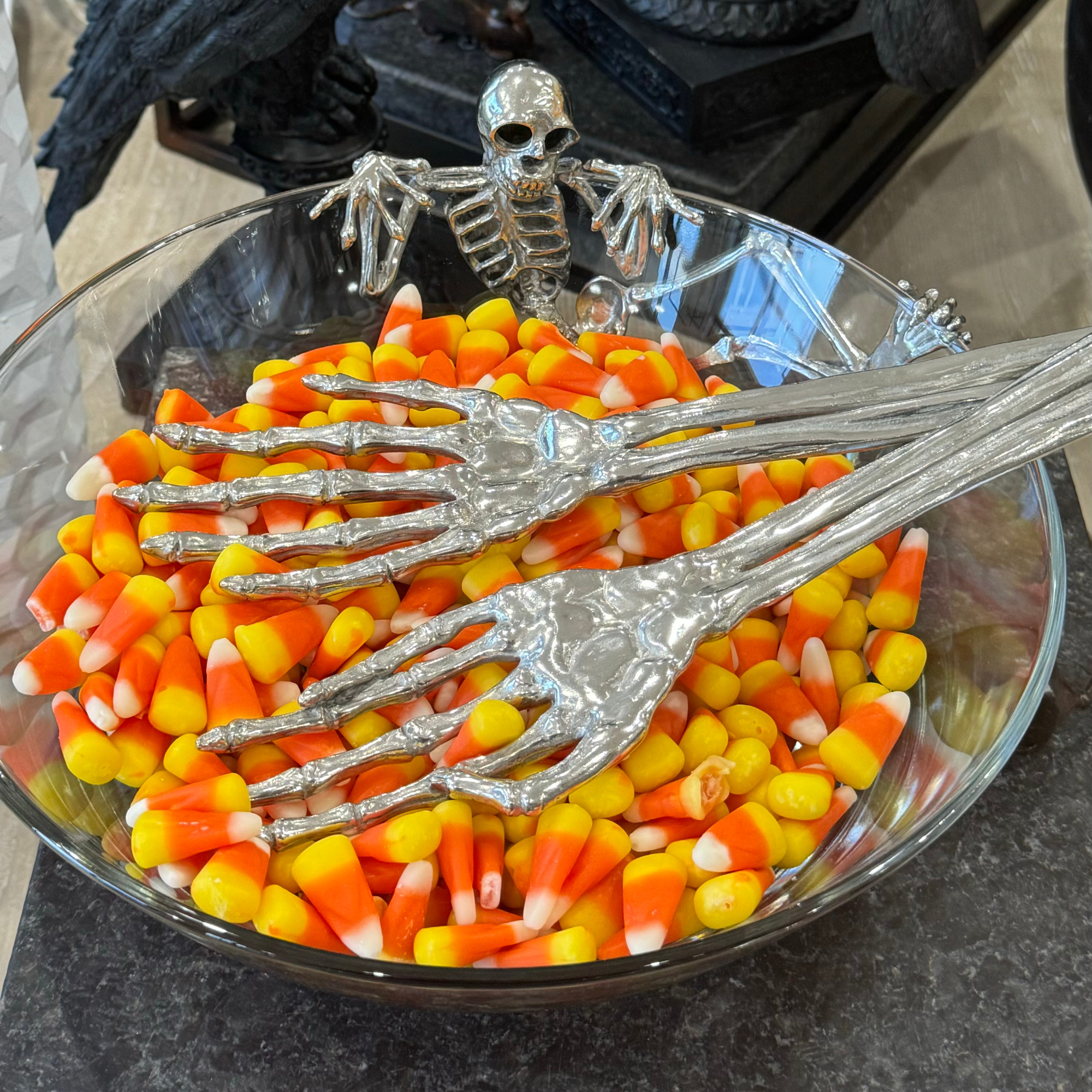 Skeleton Salad Server