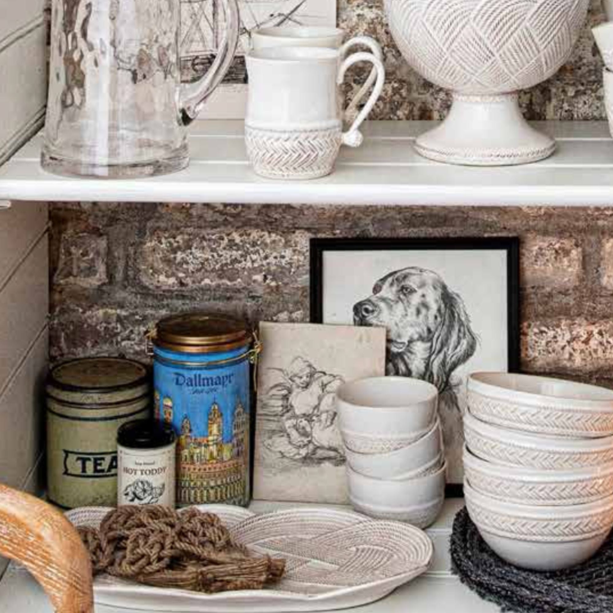 Le Panier Mystic Knot 15" Hostess Tray