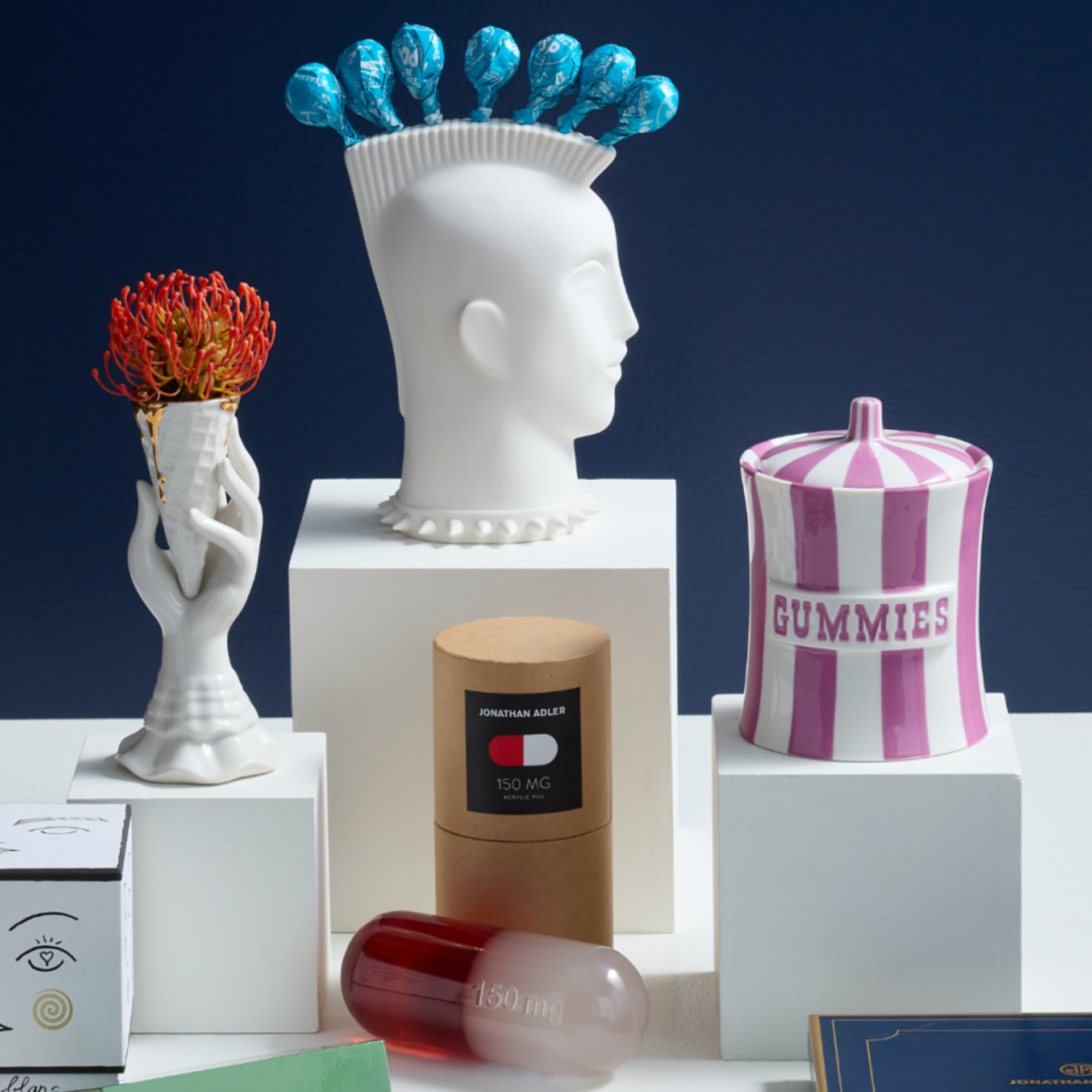 Jonathan Adler Mohawk Match Strike | Maison & Tavola Jonathan Adler Mohawk Match Strike | Maison & Tavola