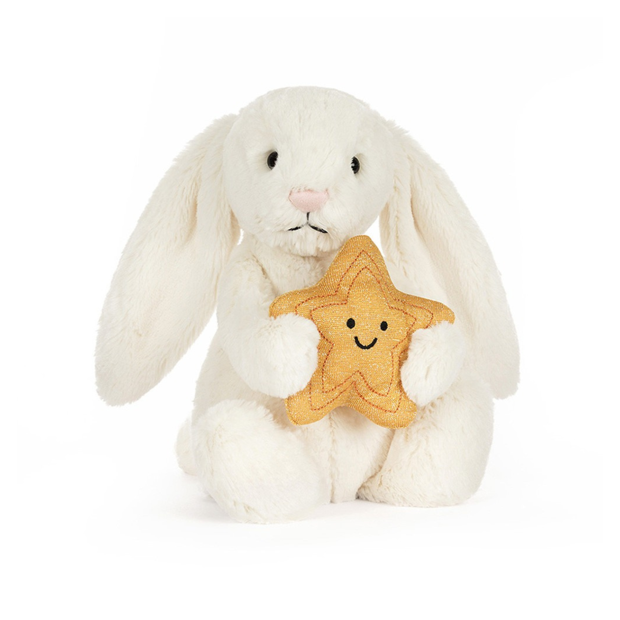 Cream Bunny with Star