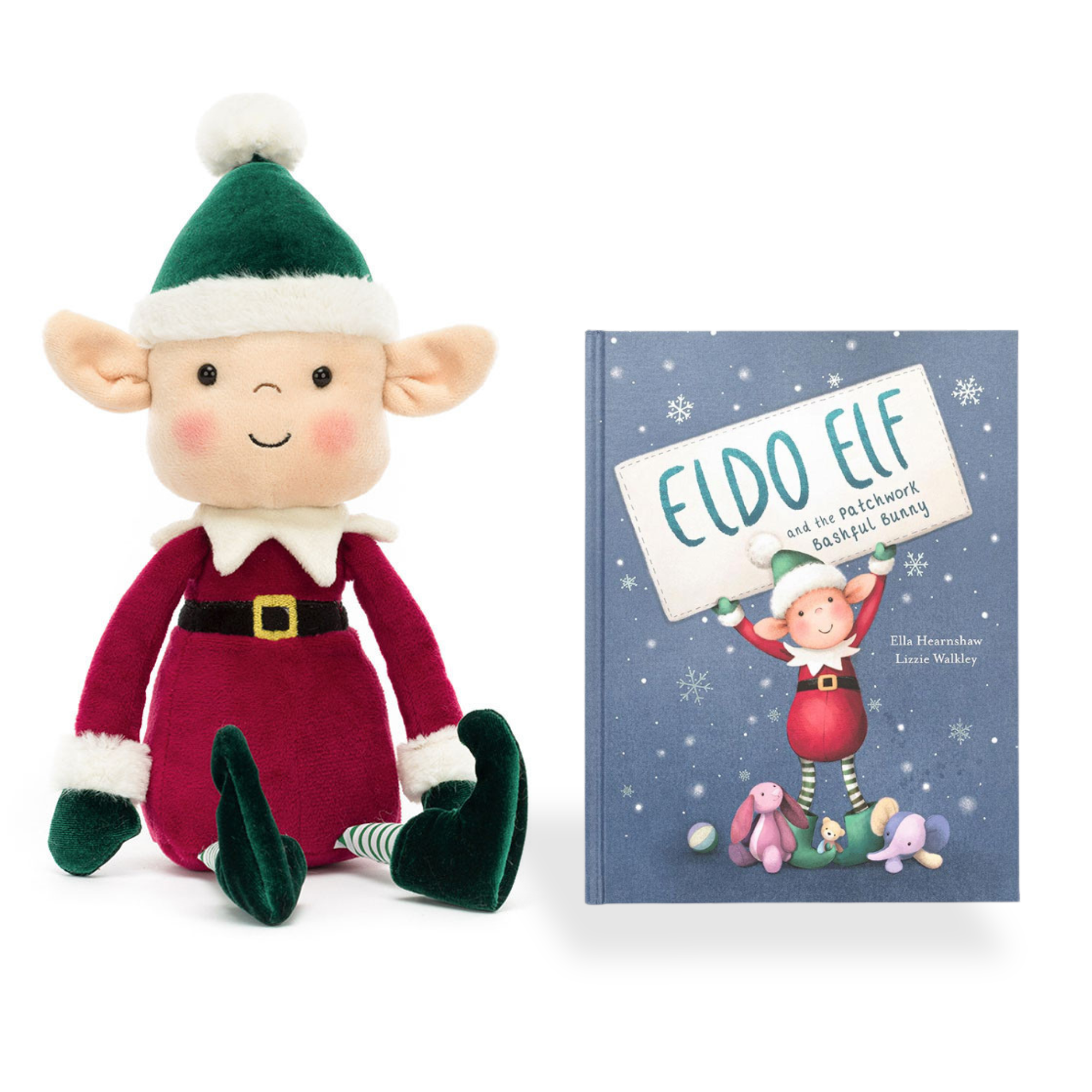Eldo Elf and The Patchwork Bashful Bunny Book