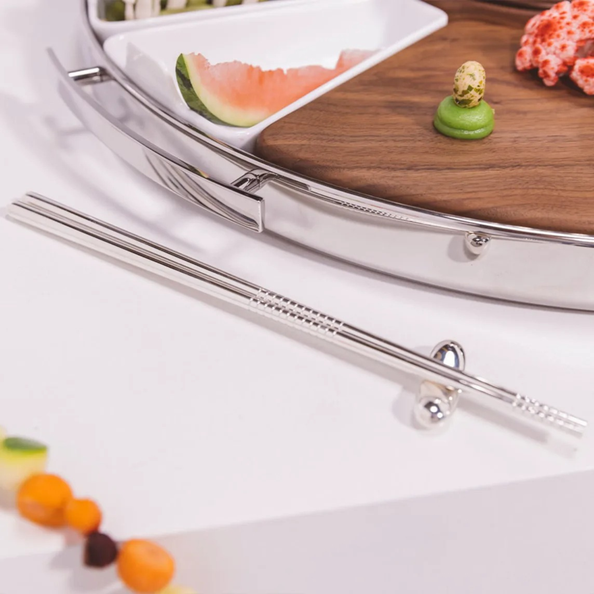 Mood Asia Silver-Plated Chopsticks