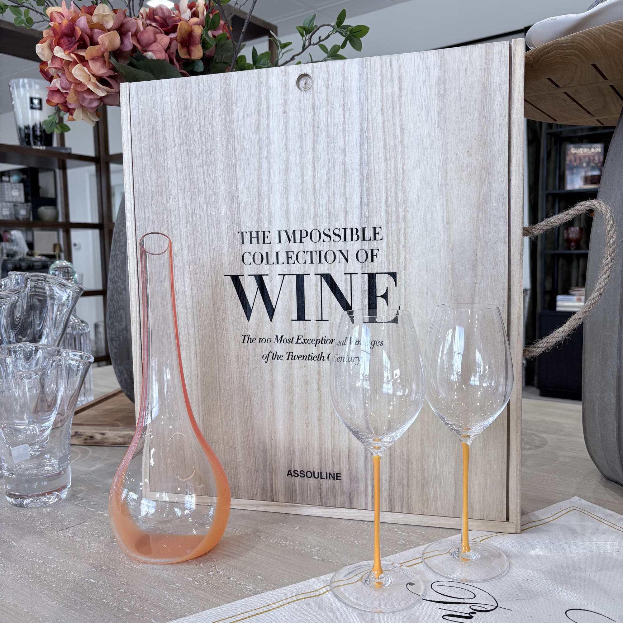 Cornetto Arancio Decanter in Orange