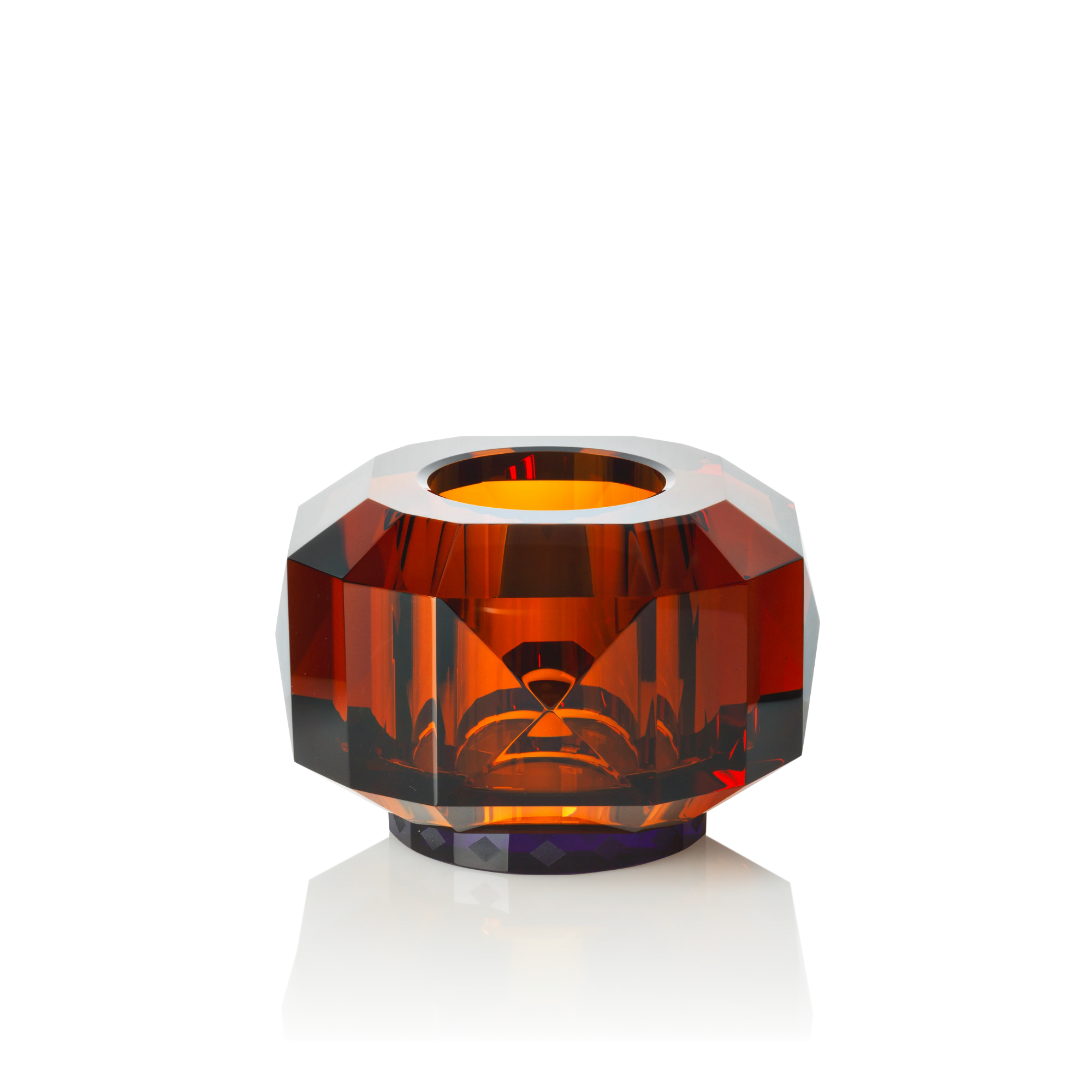 Texas Supreme Brown Tealight Holder