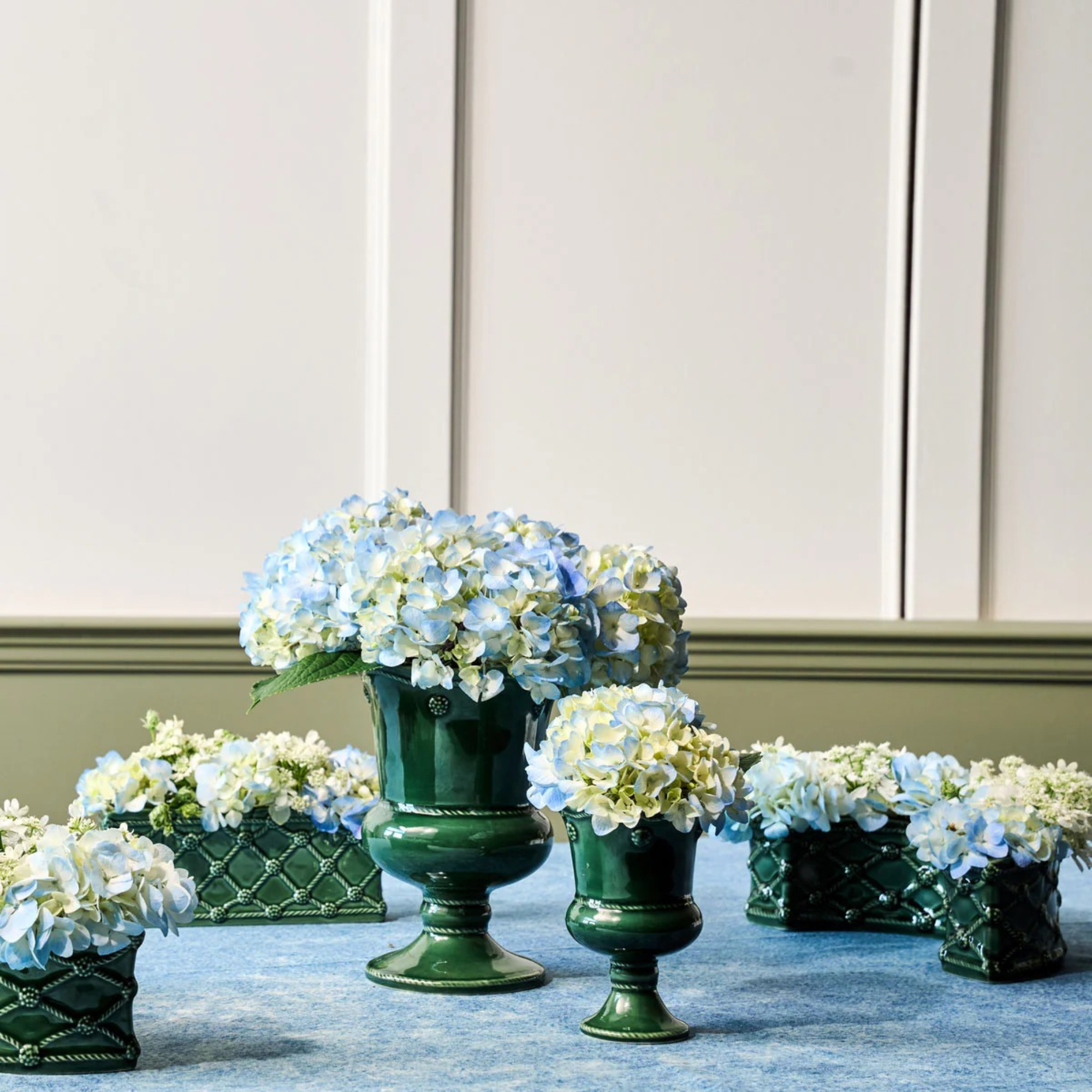 Berry & Thread Petite Parterre Garden Vase - Basil