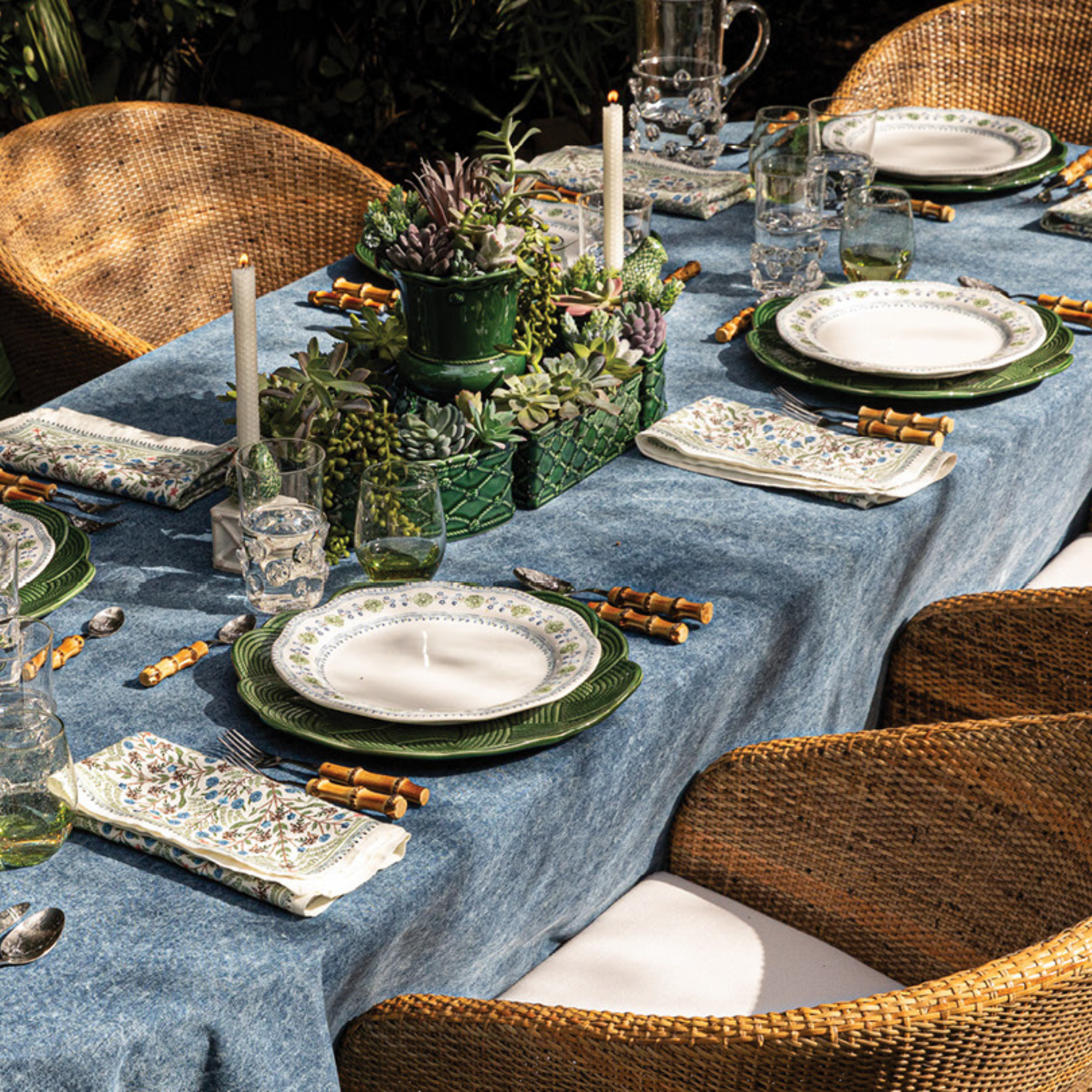 Natural Bamboo 5-Piece Flatware