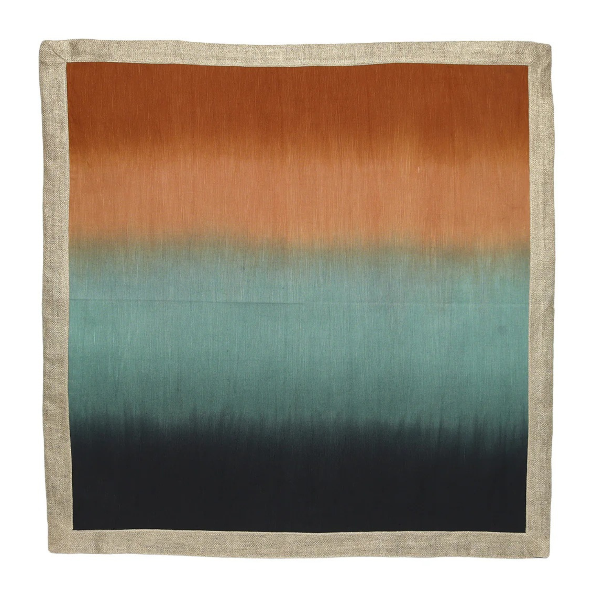 Dip Dye Napkins in Midnight & Copper - Set of 4