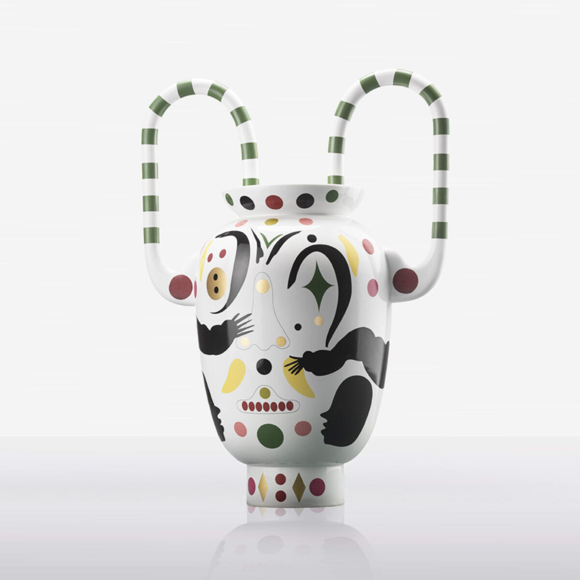 Maestro Vase in Glossy White