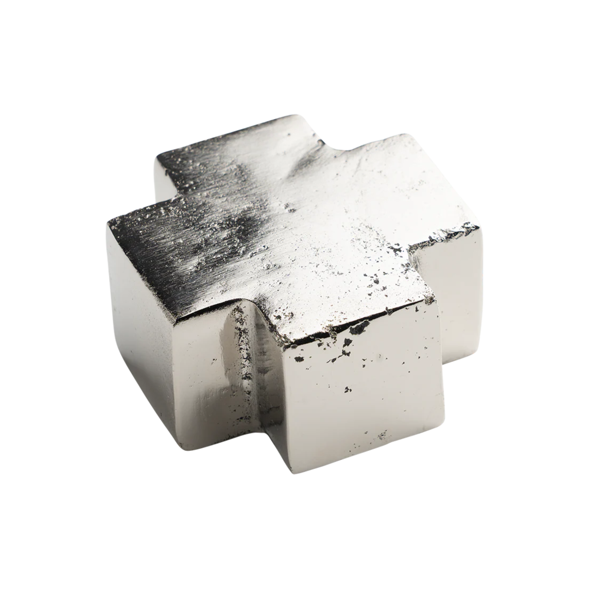 La Cruz Paperweight in Nickel