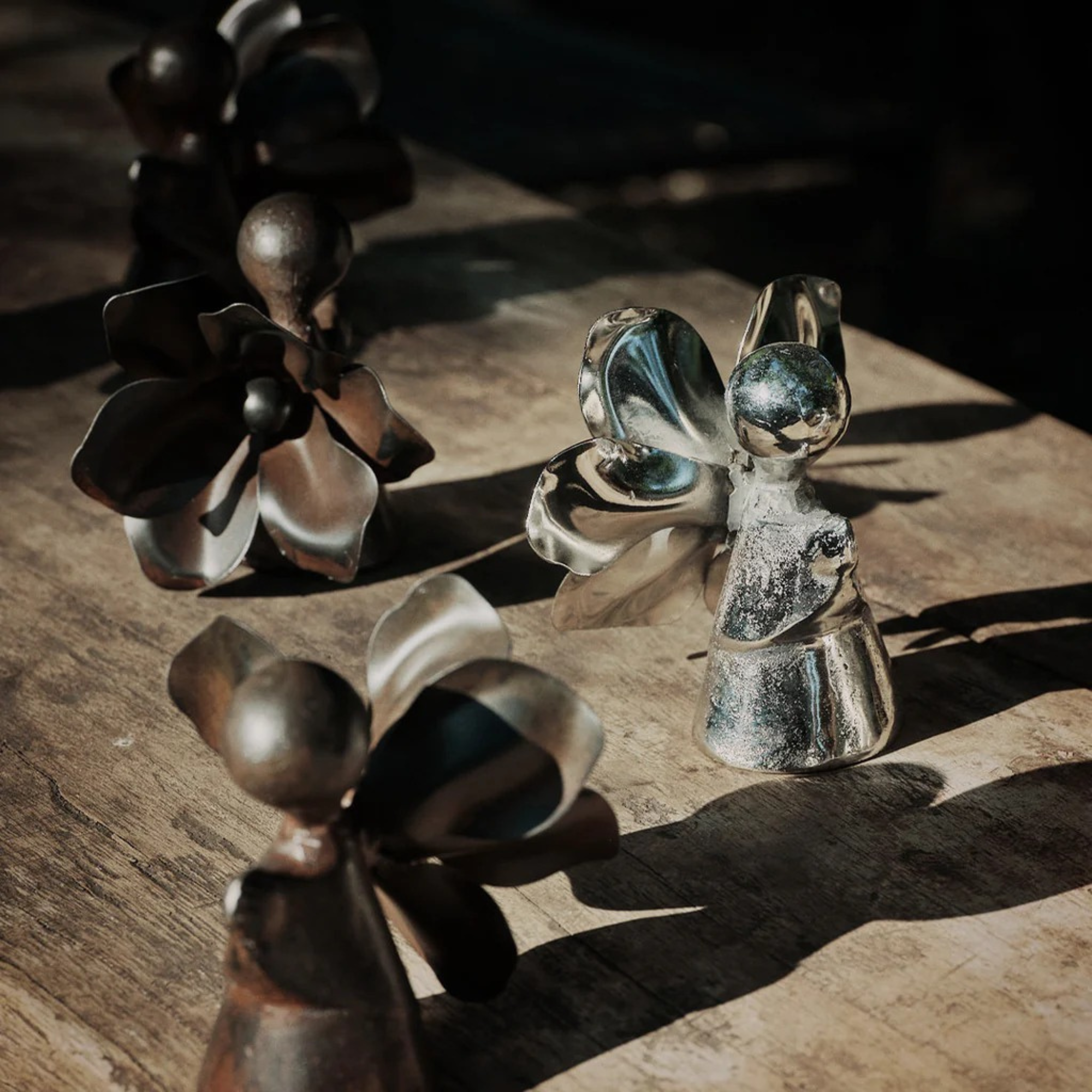 Florecita Angel in Nickel