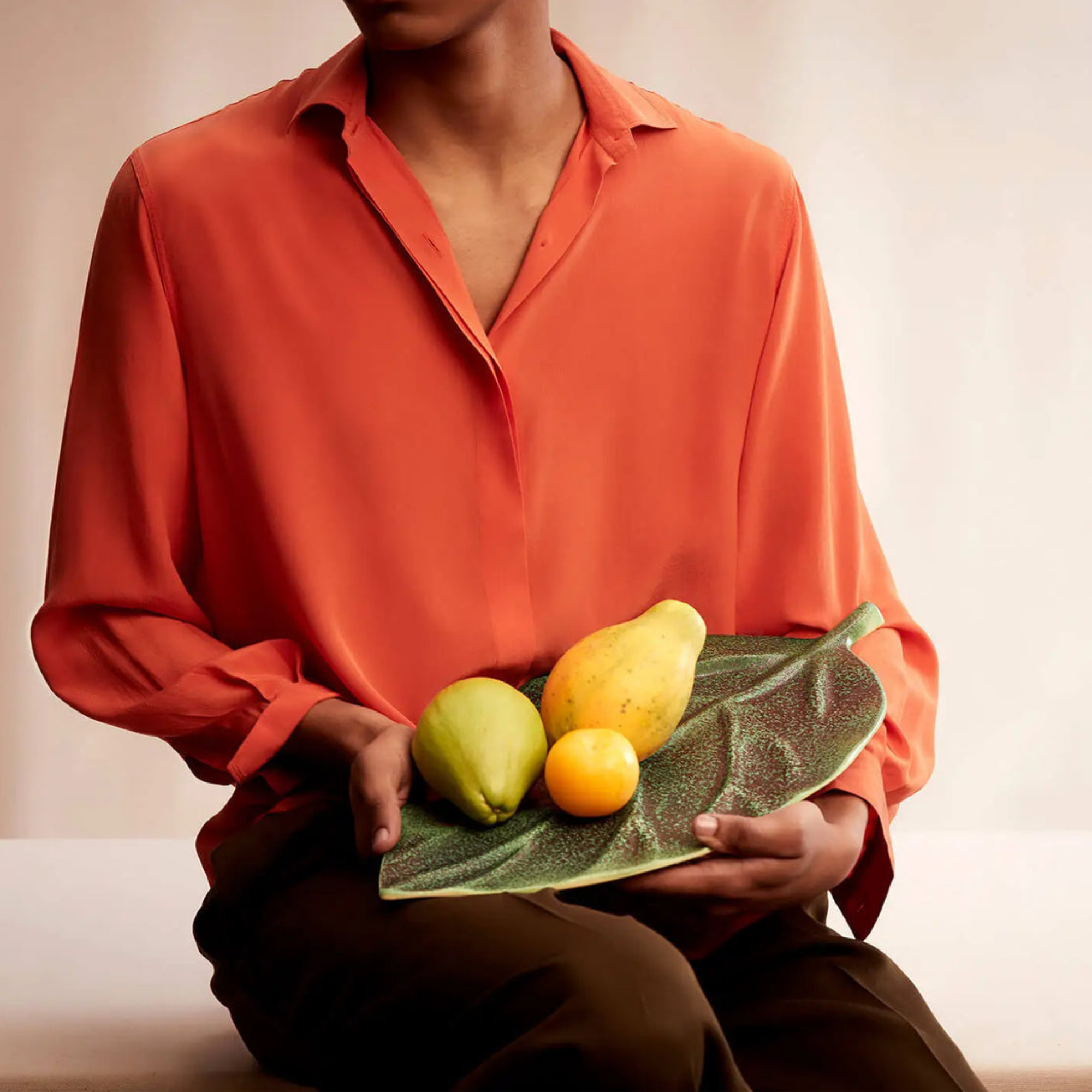 Cenote Leaf Platter - Medium