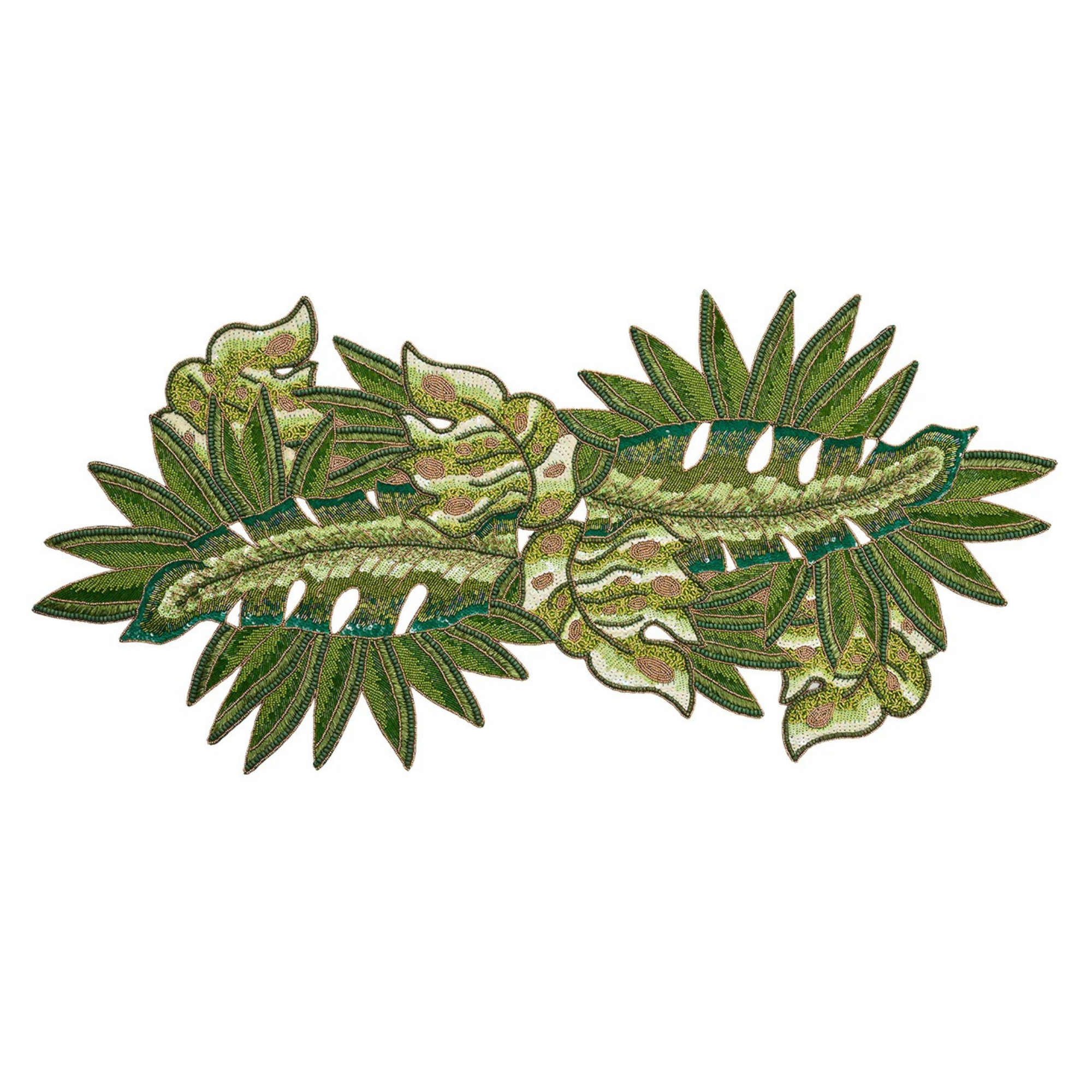 Calypso Runner in Green & Gold