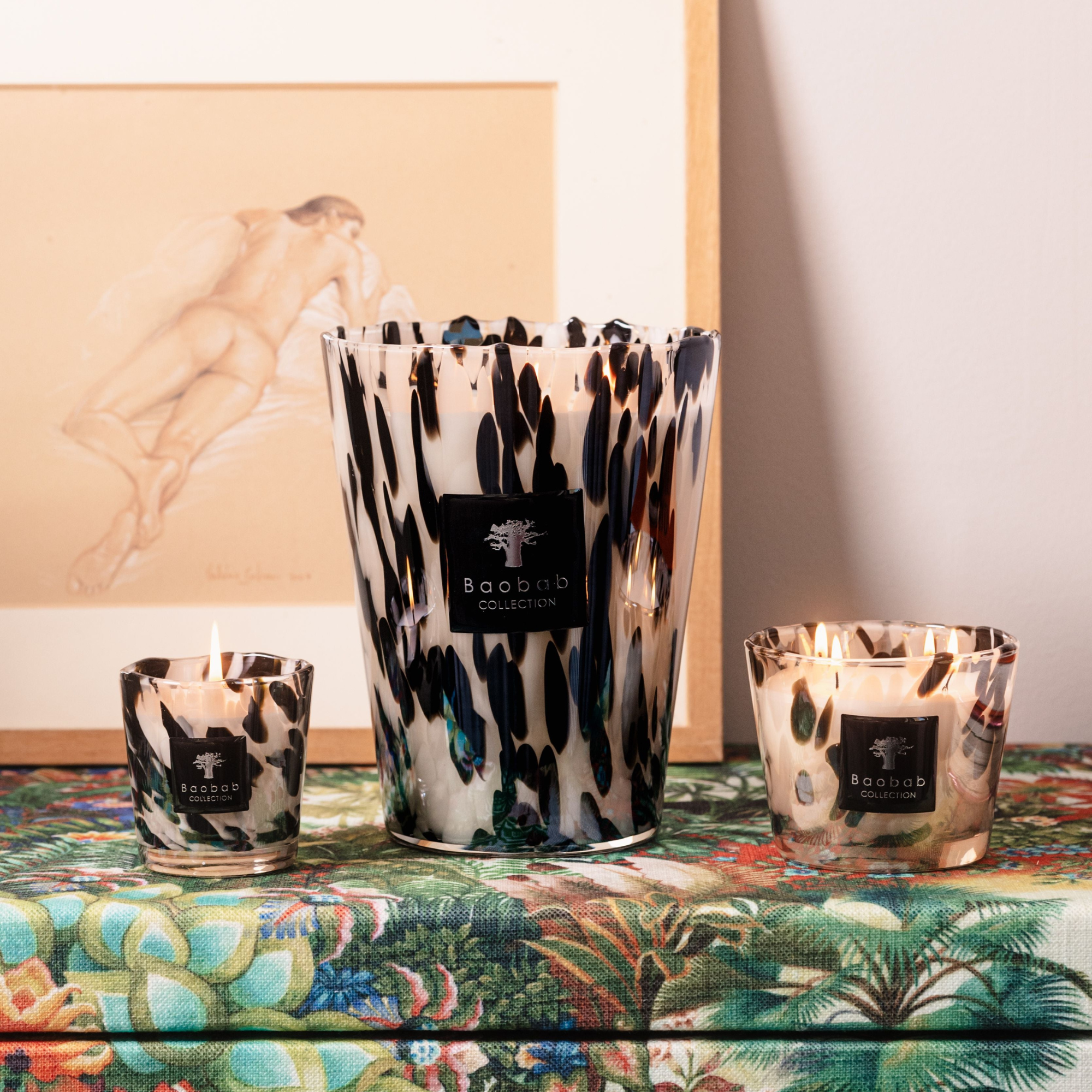 Black Pearls Scented Candle