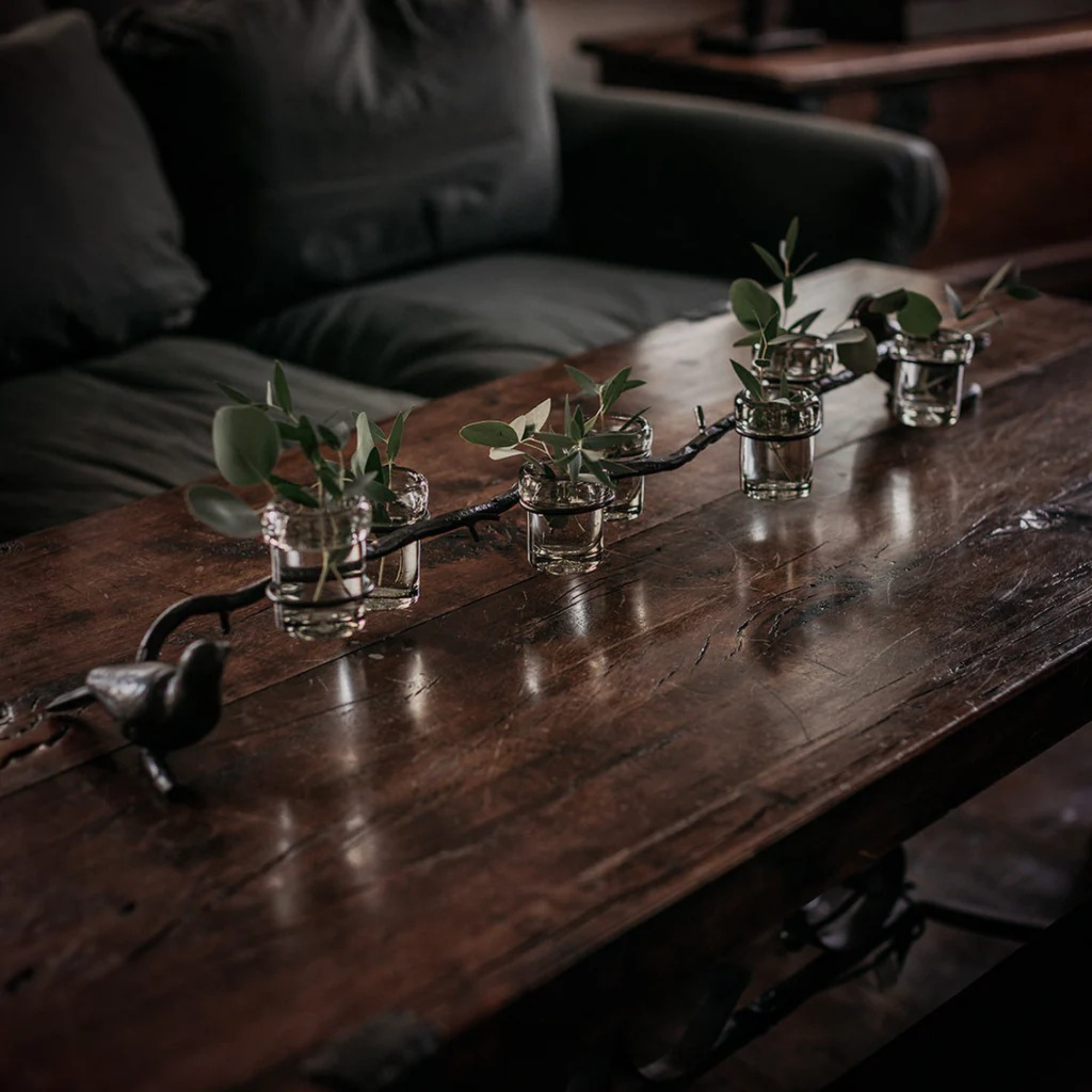 Dos Palomas Rail in Clear