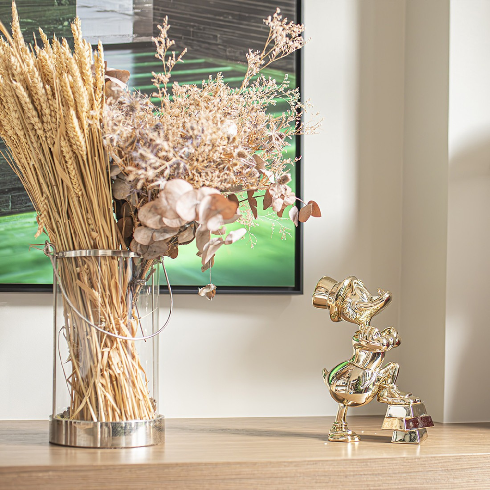 Uncle Scrooge Ingots in Chromed Gold