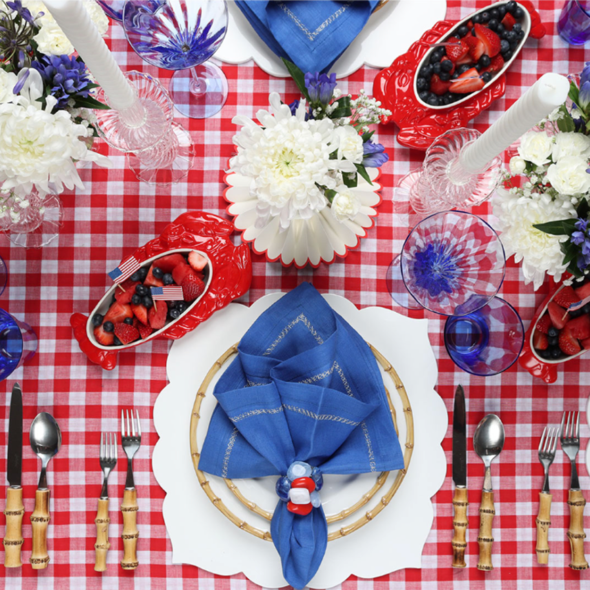 Natural Bamboo 5-Piece Flatware