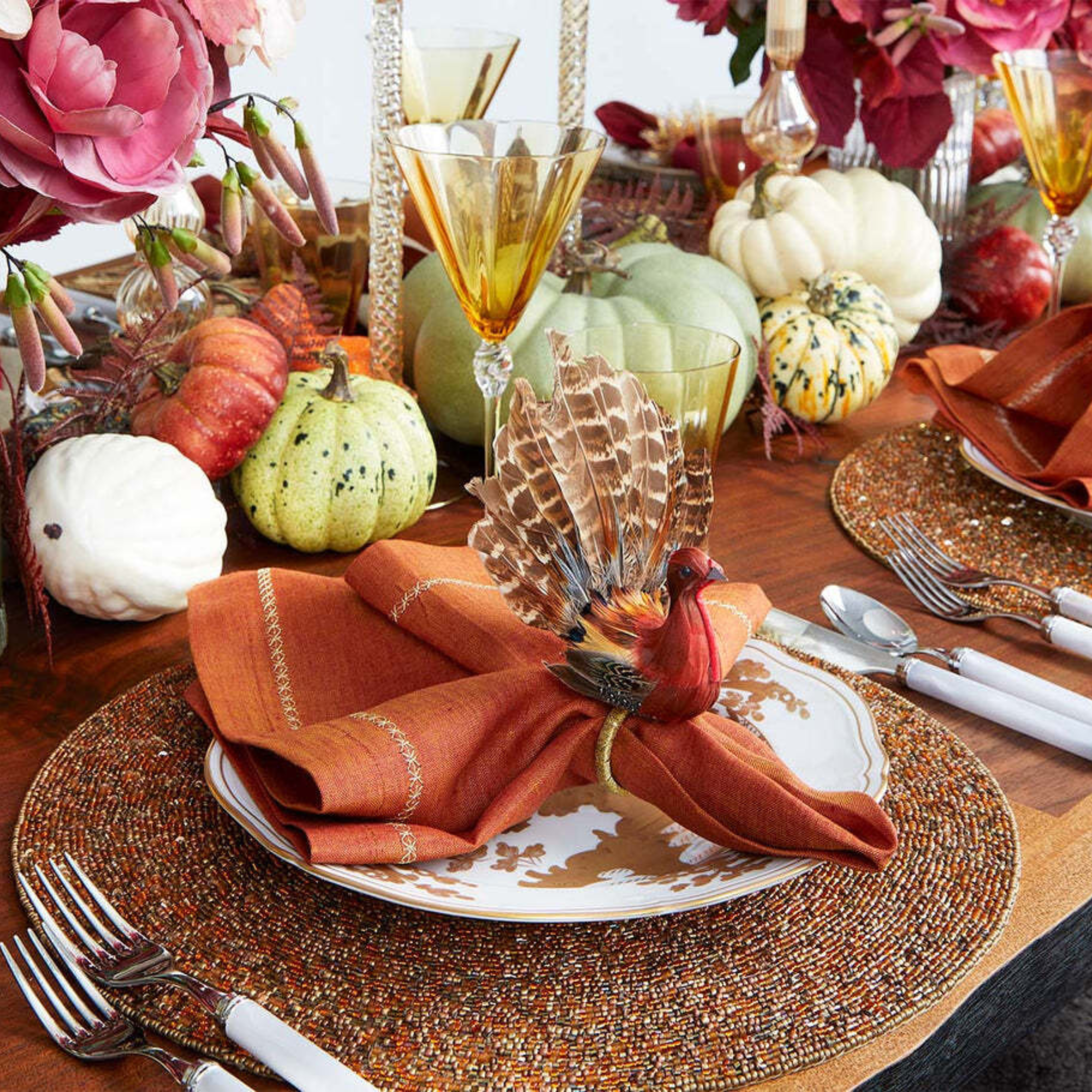 Gobble Napkin Ring - Set of 4