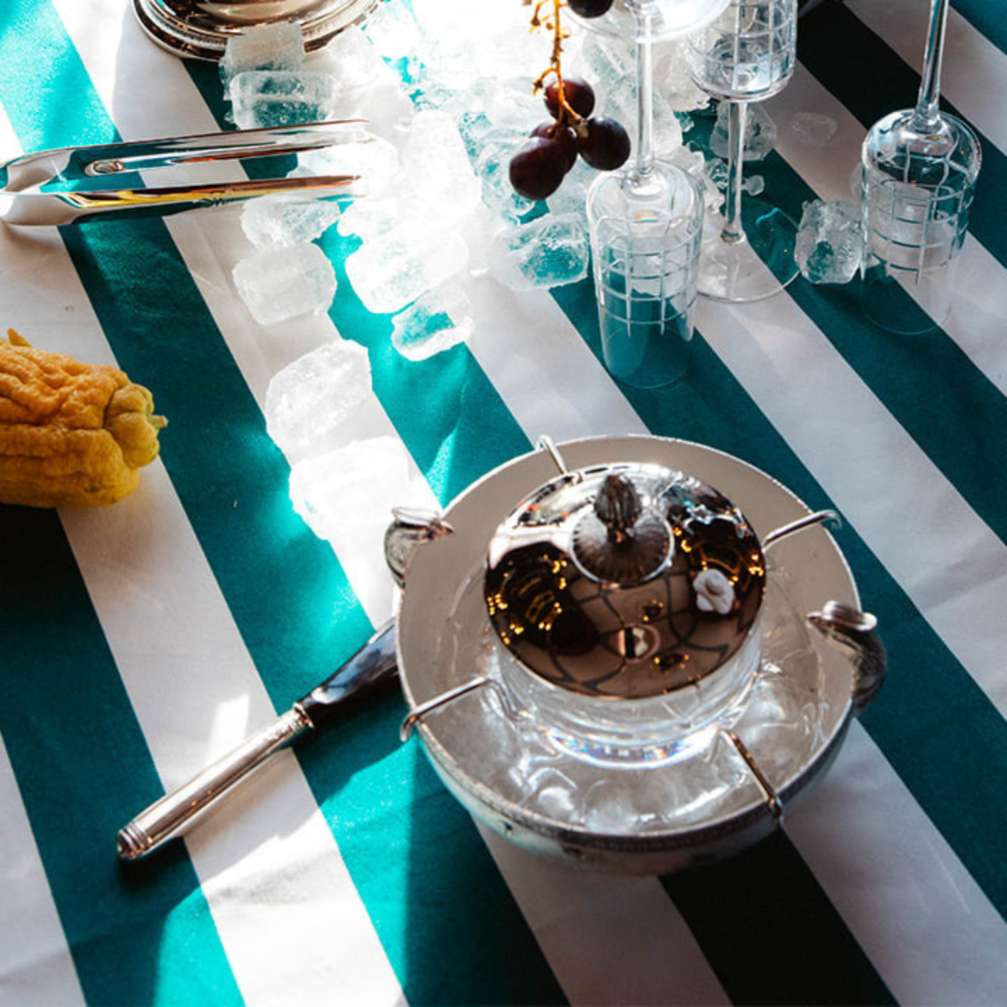 Malmaison Silver-Plated Caviar Serving Set