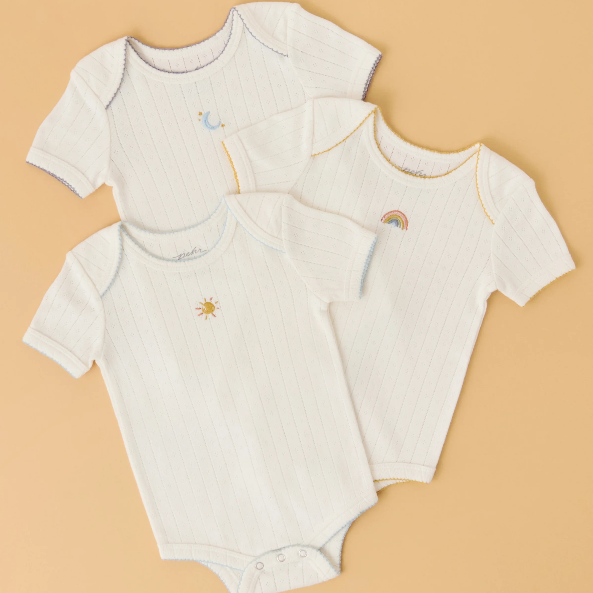 Petit Pehr Pointelle One-Piece 3-Pack
