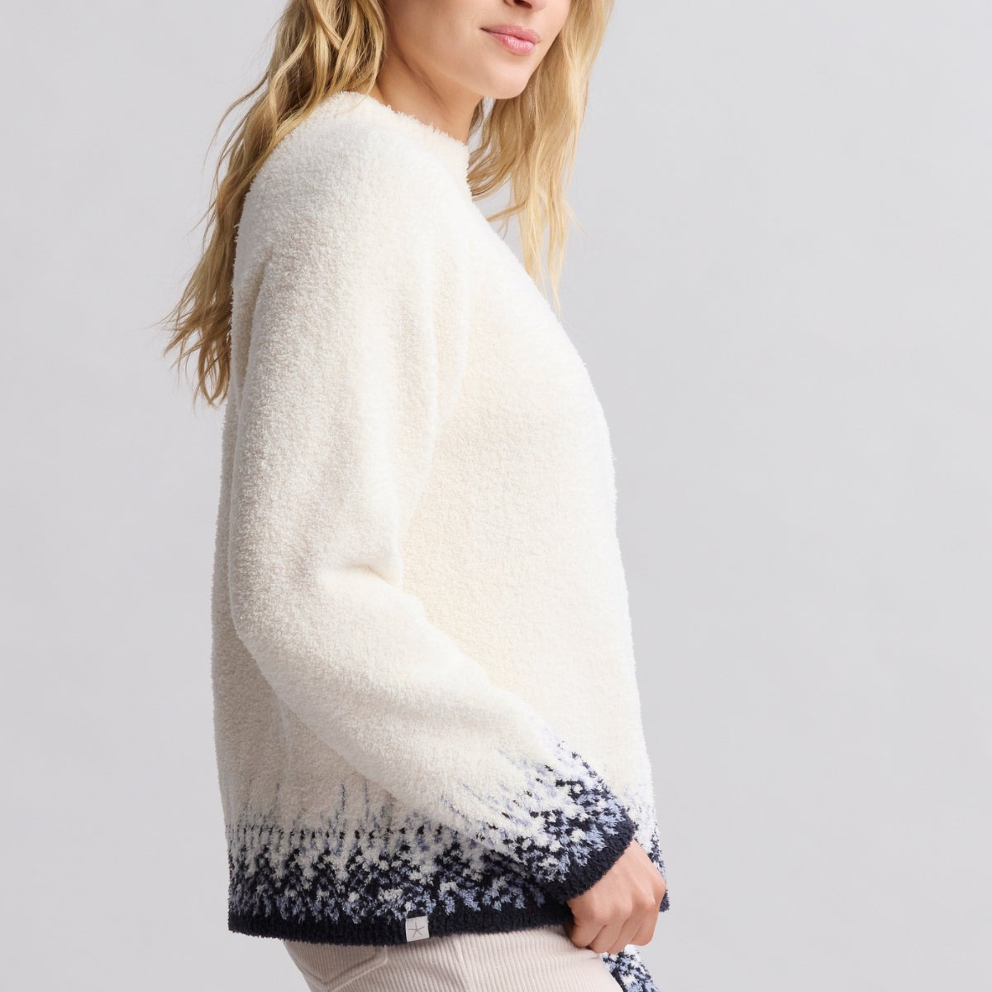 CozyChic Raglan Confetti Pullover