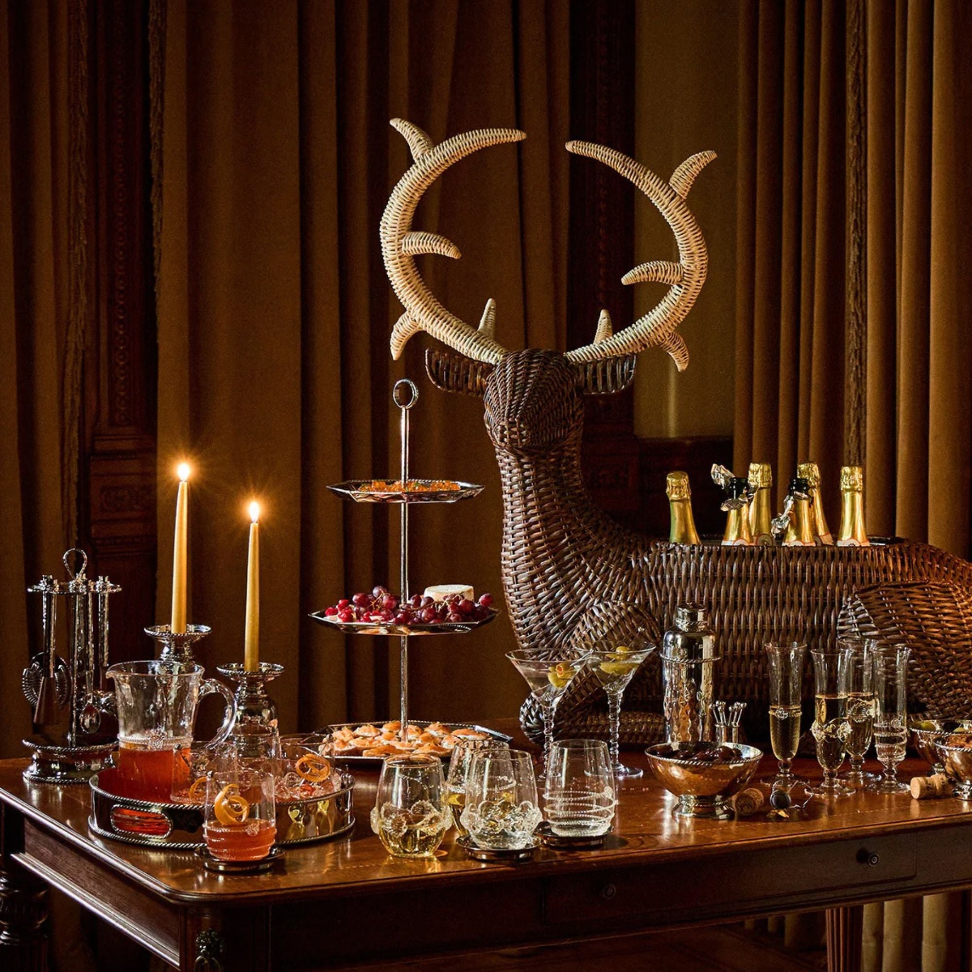 Graham Triple Cocktail Bowl