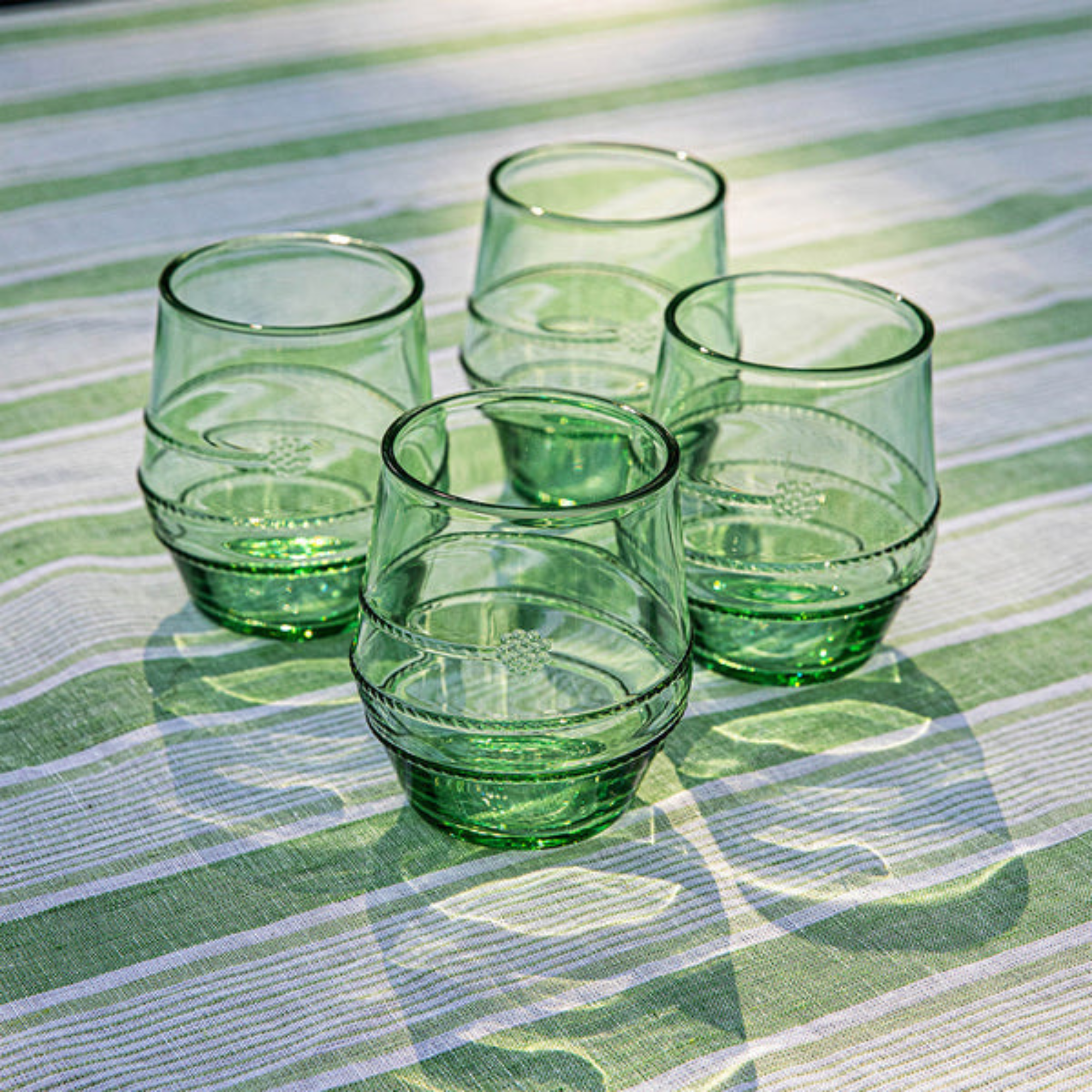 #color_Seagrass | Amalia Acrylic Small Tumbler - Set of 4