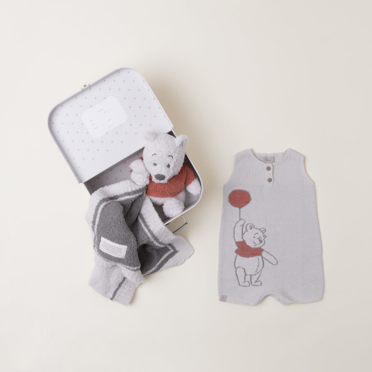 Barefoot Dreams CozyChic Ultra Lite Winnie The Pooh Infant Set