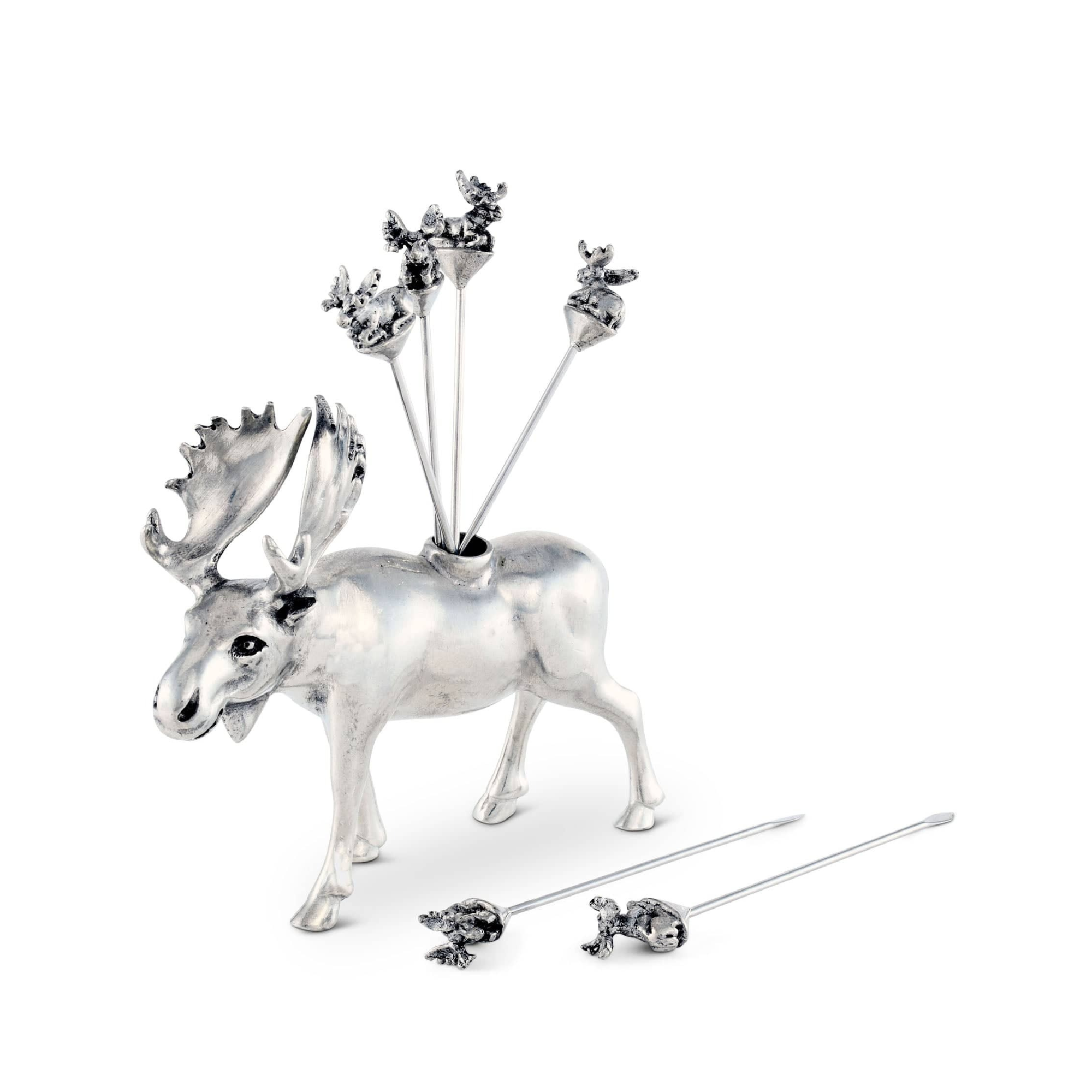 Moose Cheese Pick Set