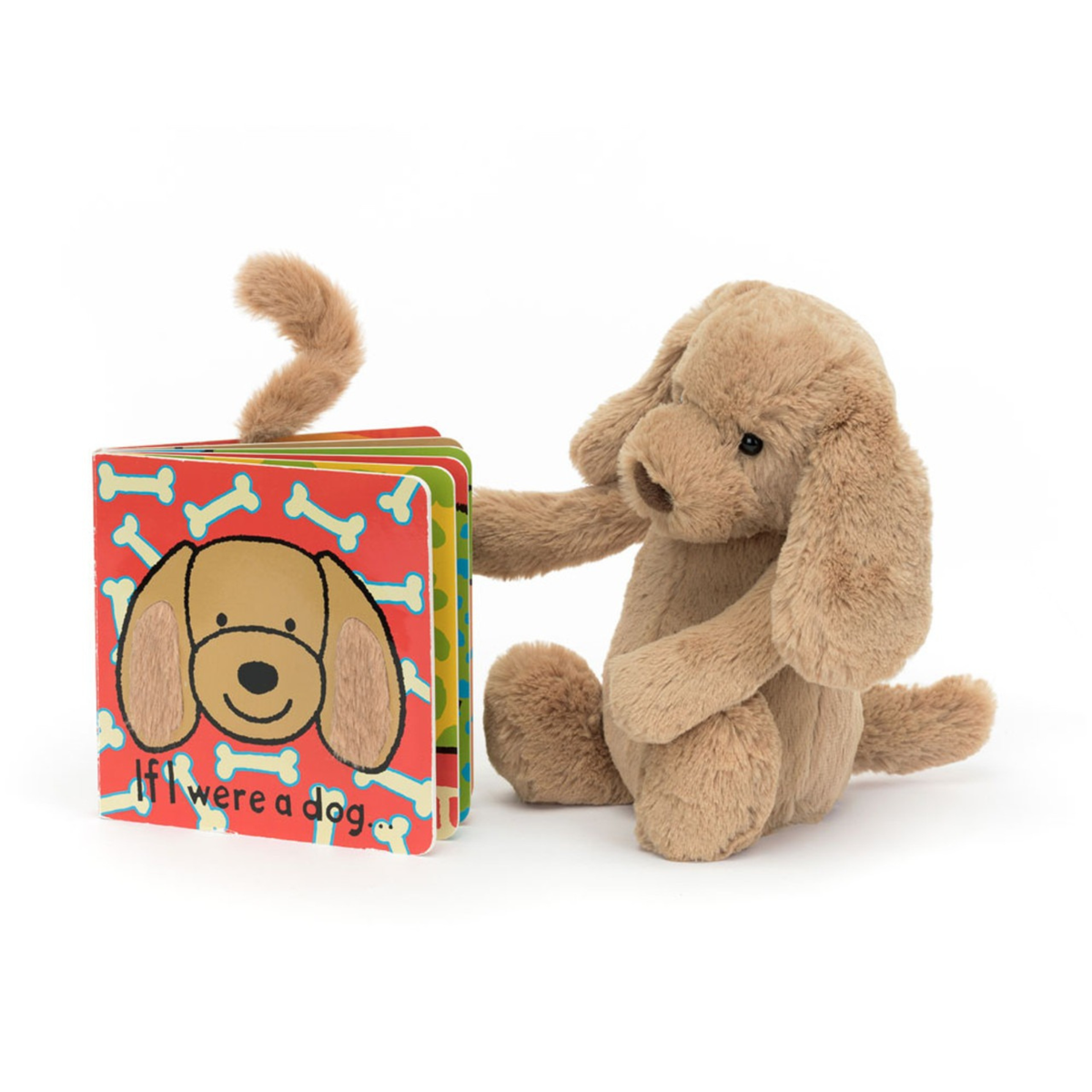 If I Were a Dog Board Book And Bashful Toffee Puppy